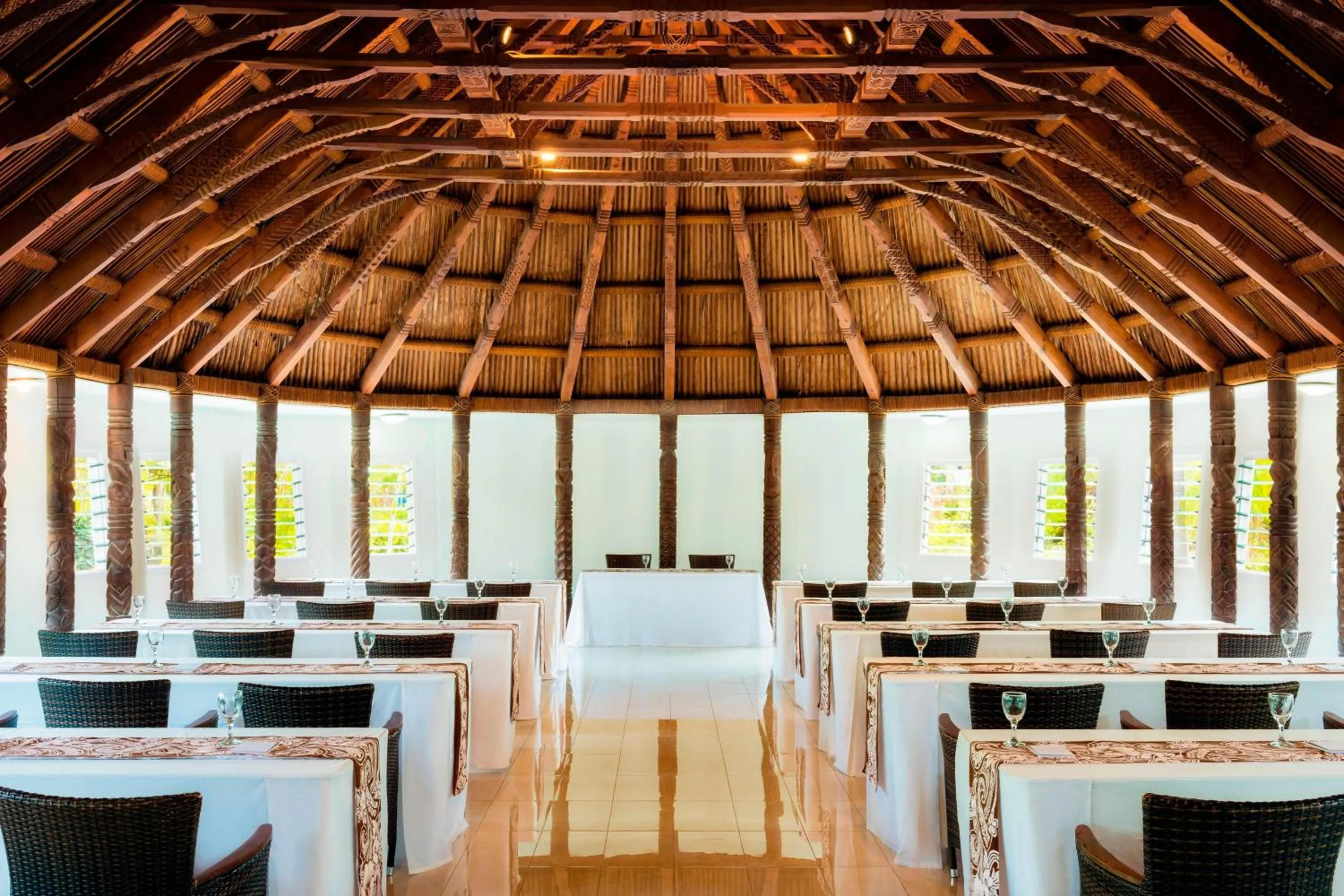 Meeting/conference room in Sheraton Samoa Beach Resort