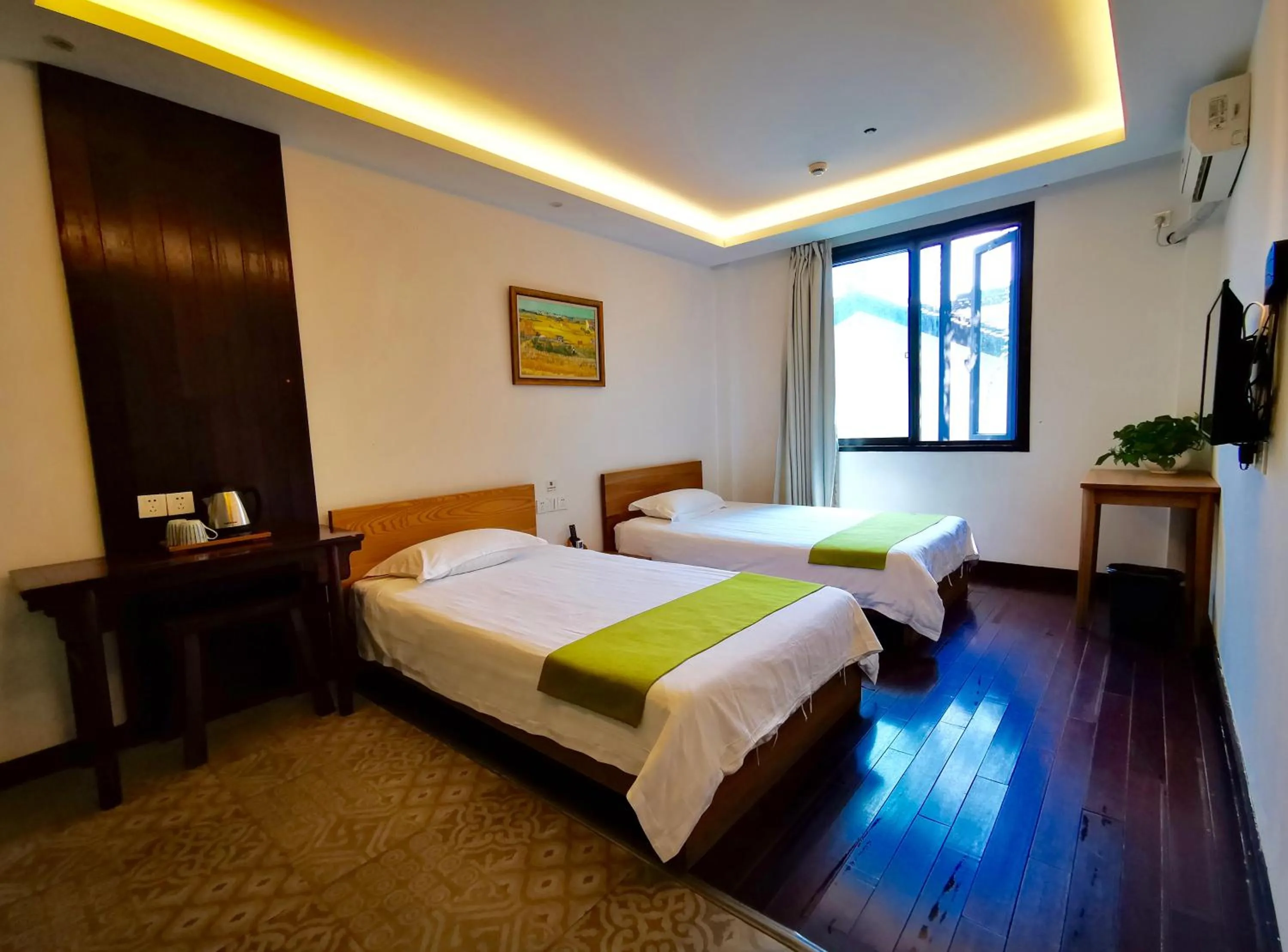Photo of the whole room, Bed in Hofang Guest House