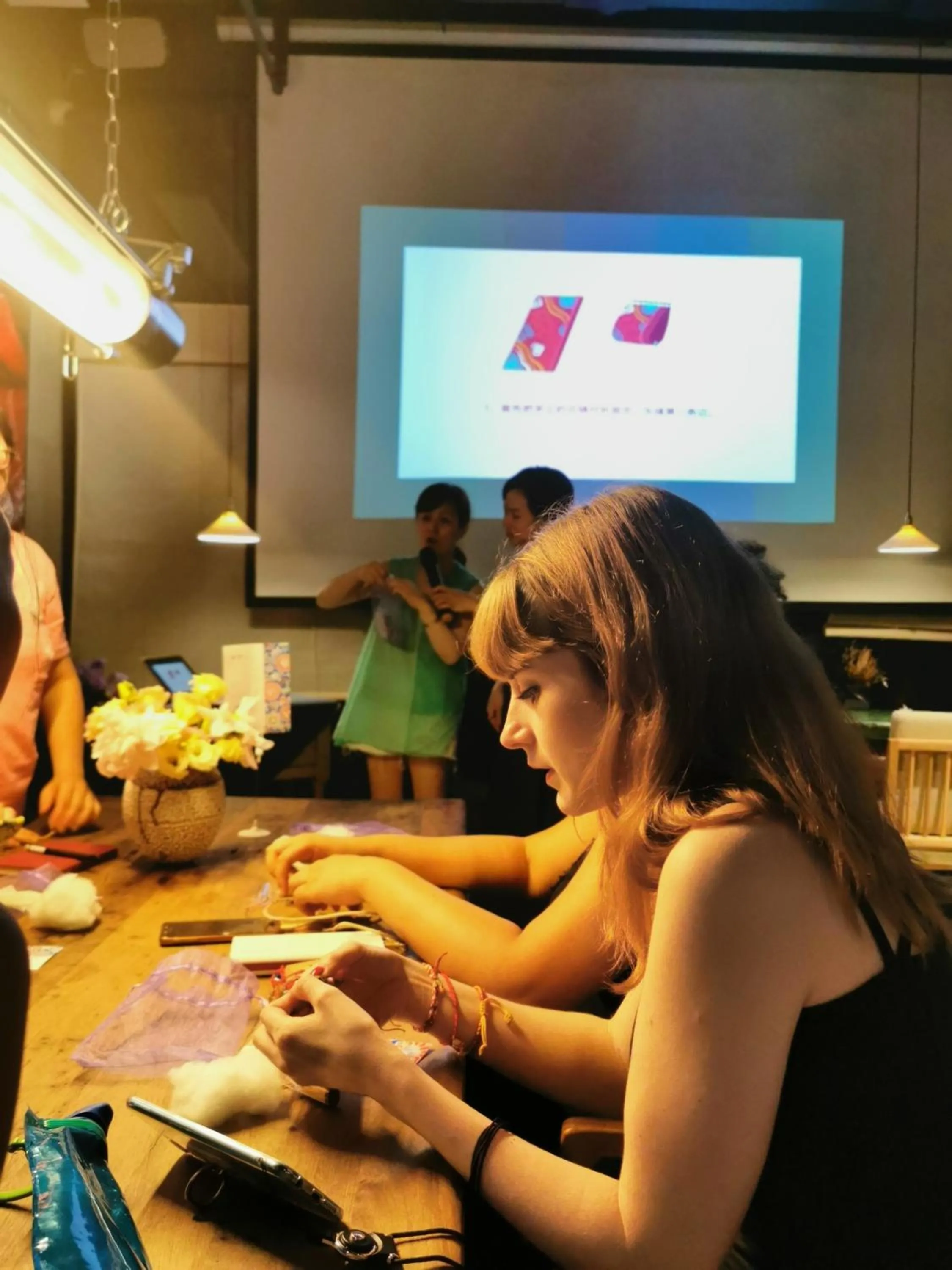 People in Hofang Guest House