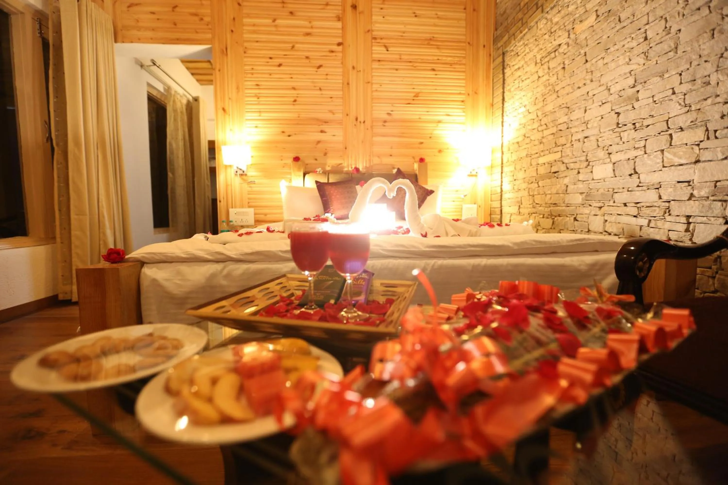 Bedroom, Bed in The Moksh Eco Inn