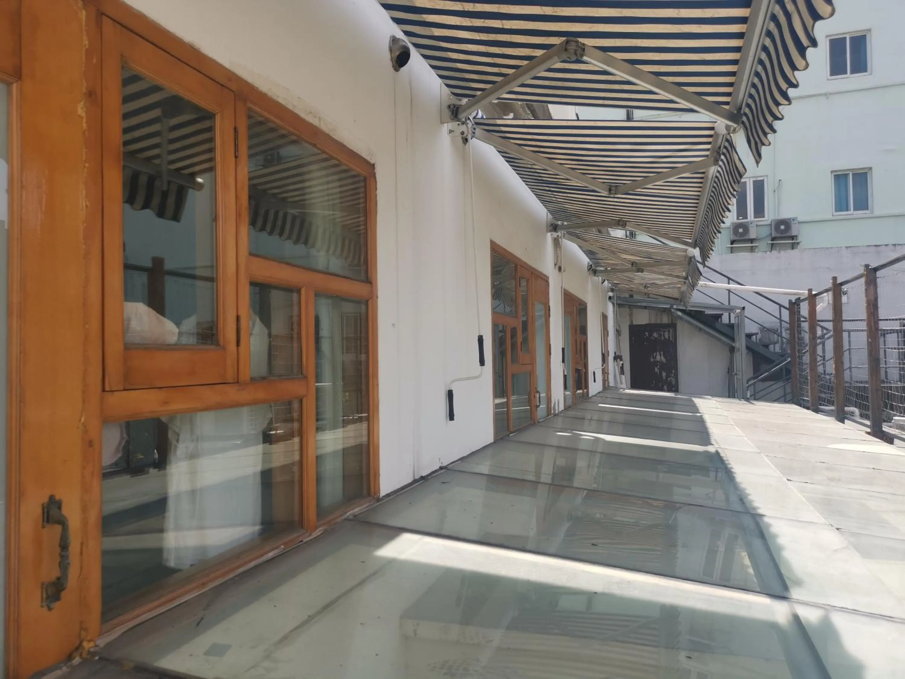 Balcony/Terrace in Shanghai Fish Inn Bund