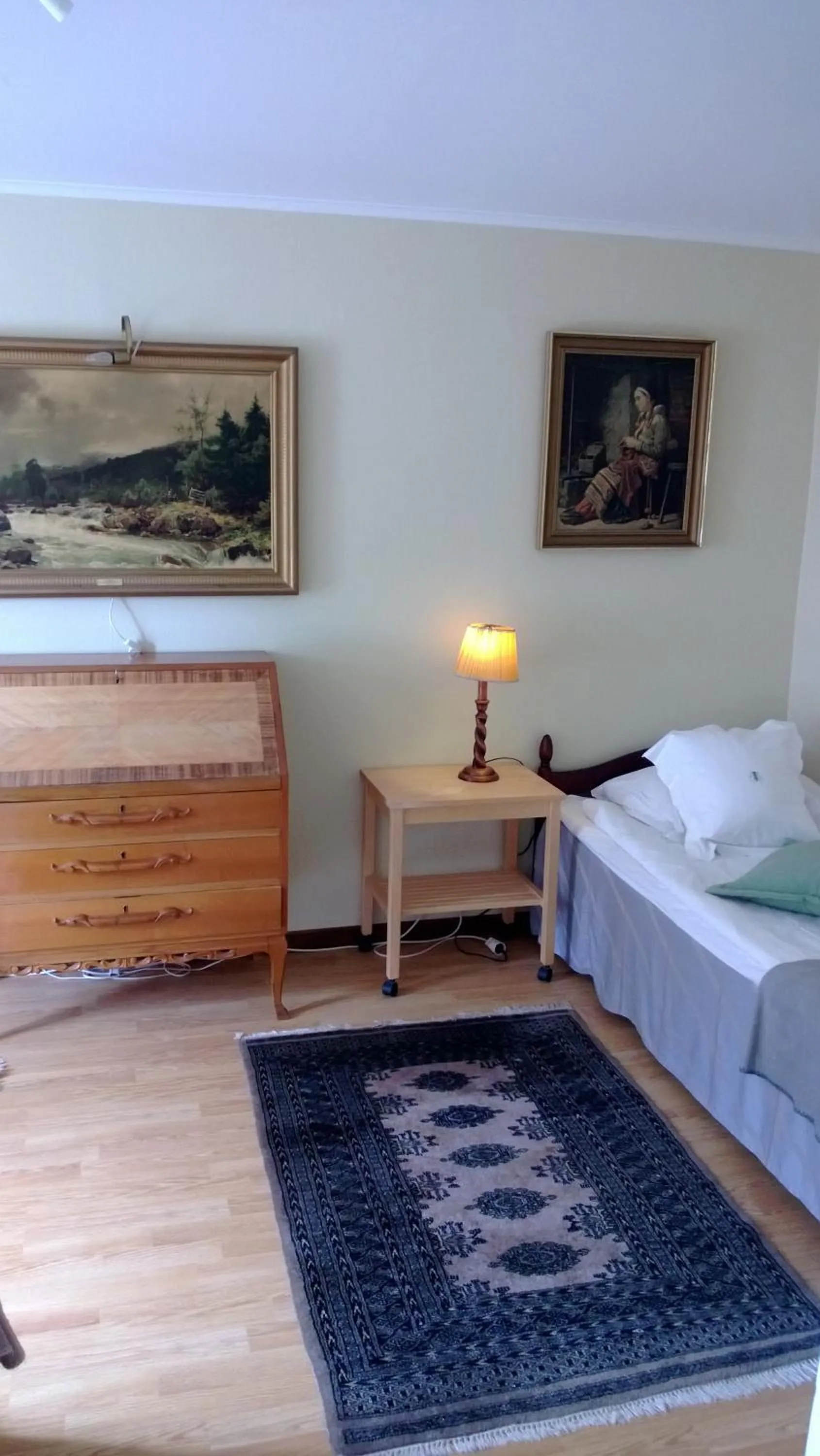 Decorative detail, Bed in Kolbäcks Gästgivaregård