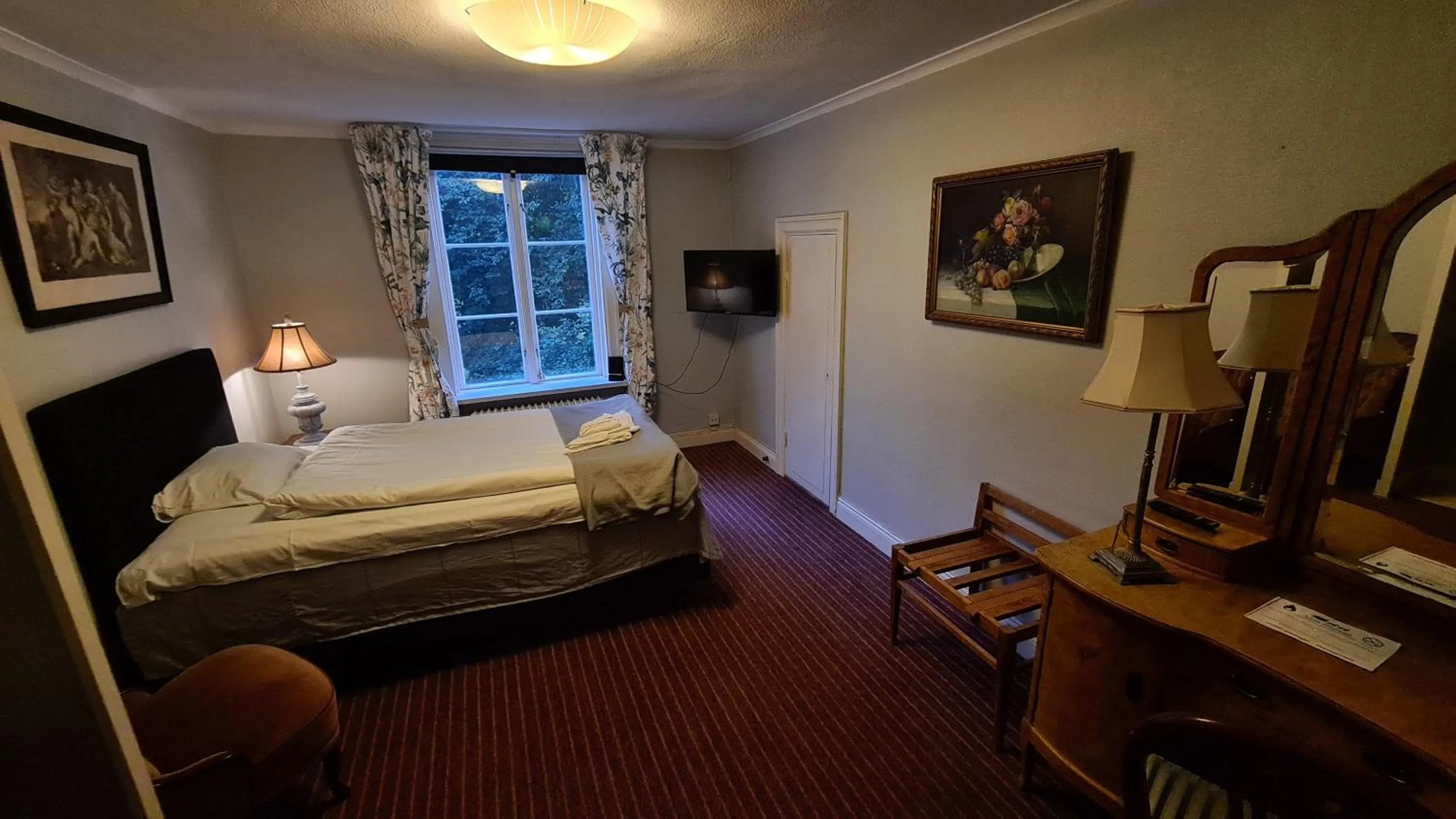 Bedroom, Bed in Kolbäcks Gästgivaregård