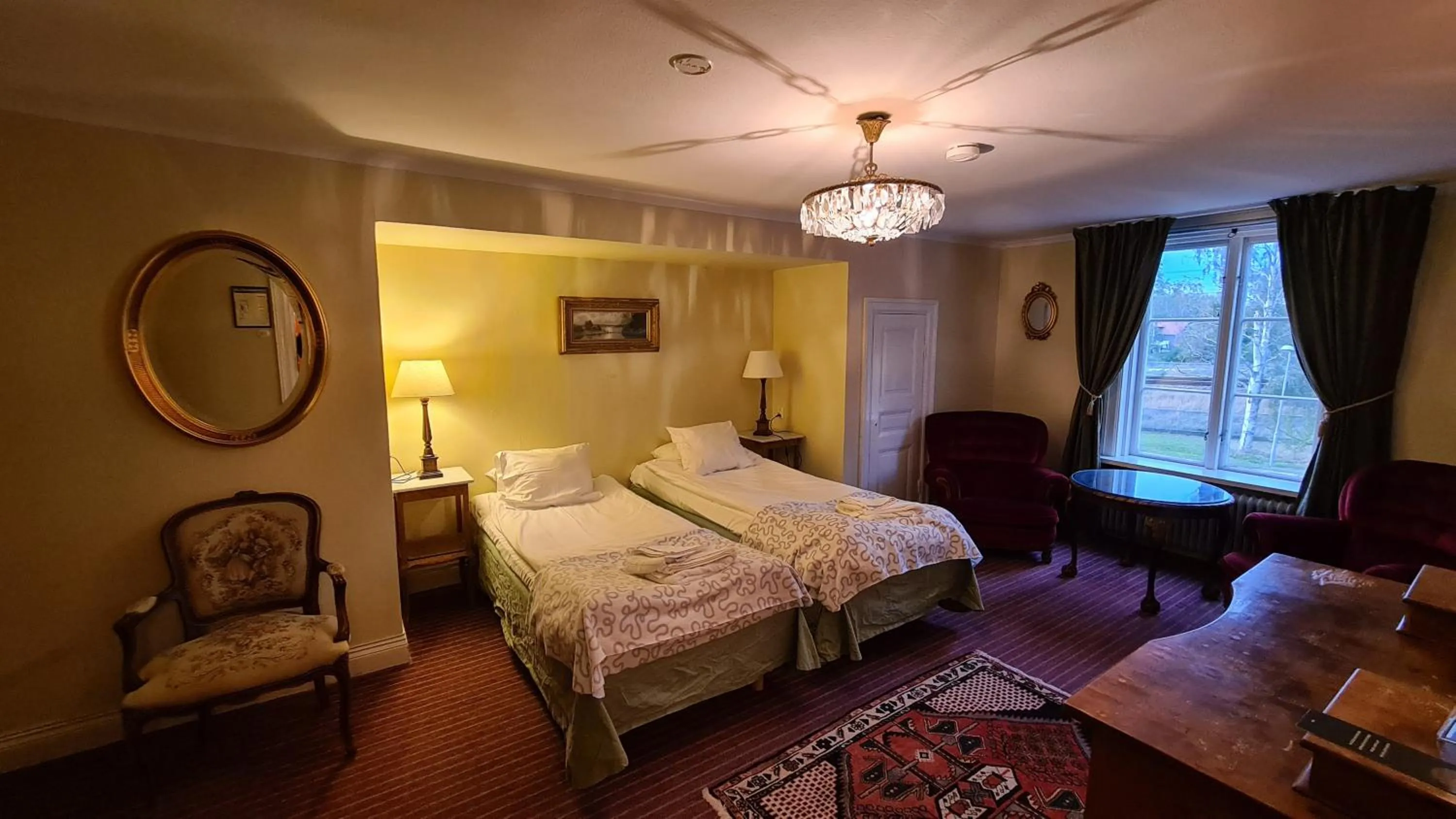 Bedroom, Bed in Kolbäcks Gästgivaregård