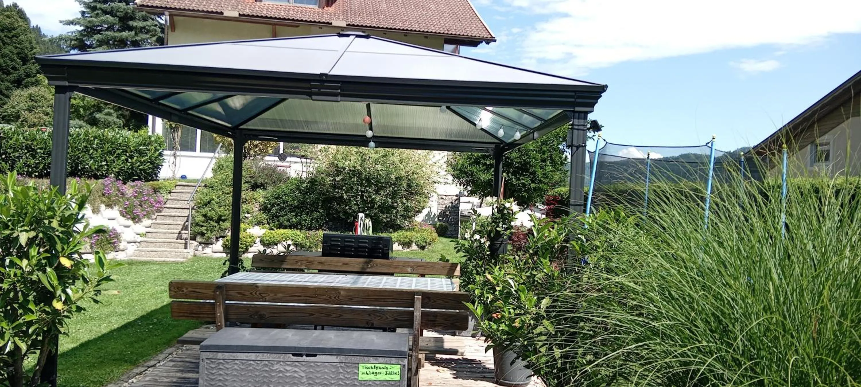 Garden in Gästehaus Tarmann