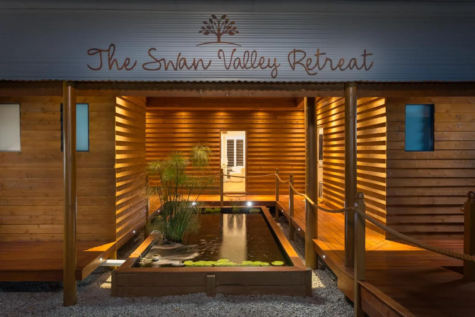 Facade/entrance in The Swan Valley Retreat