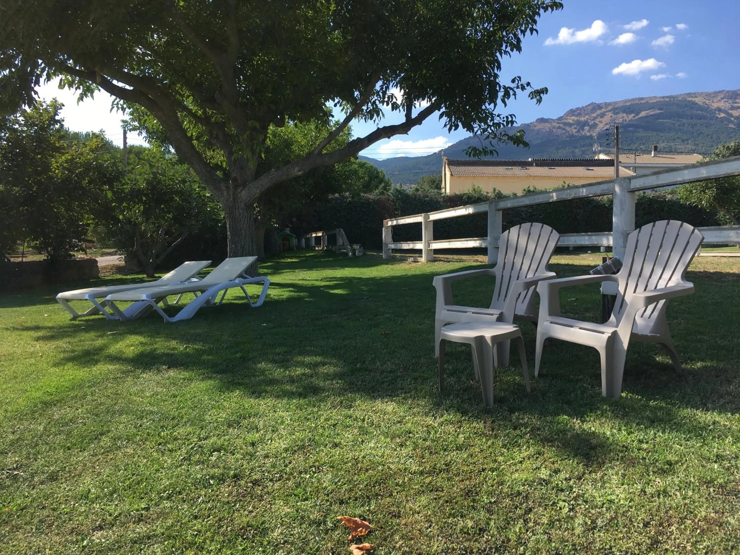 Garden in B&B Yeguada La Parrilla