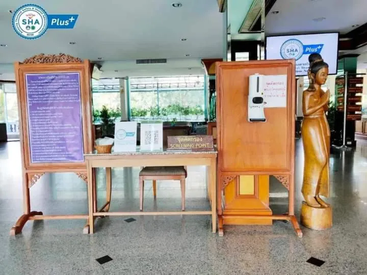 Lobby or reception in Viang Tak Riverside Hotel