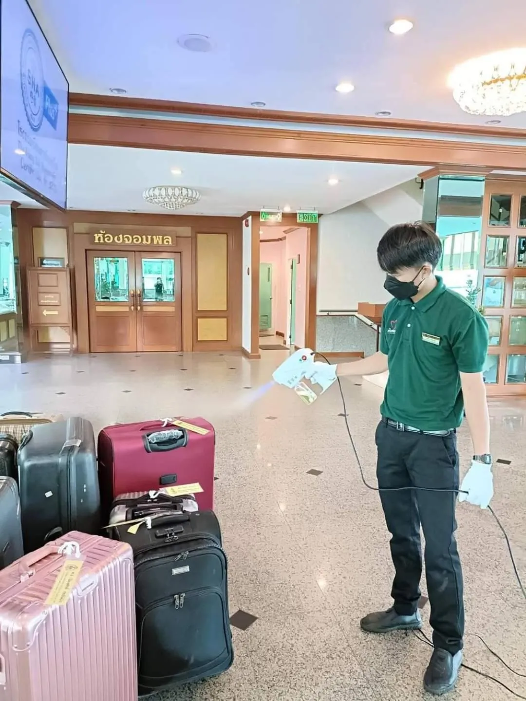 Staff in Viang Tak Riverside Hotel