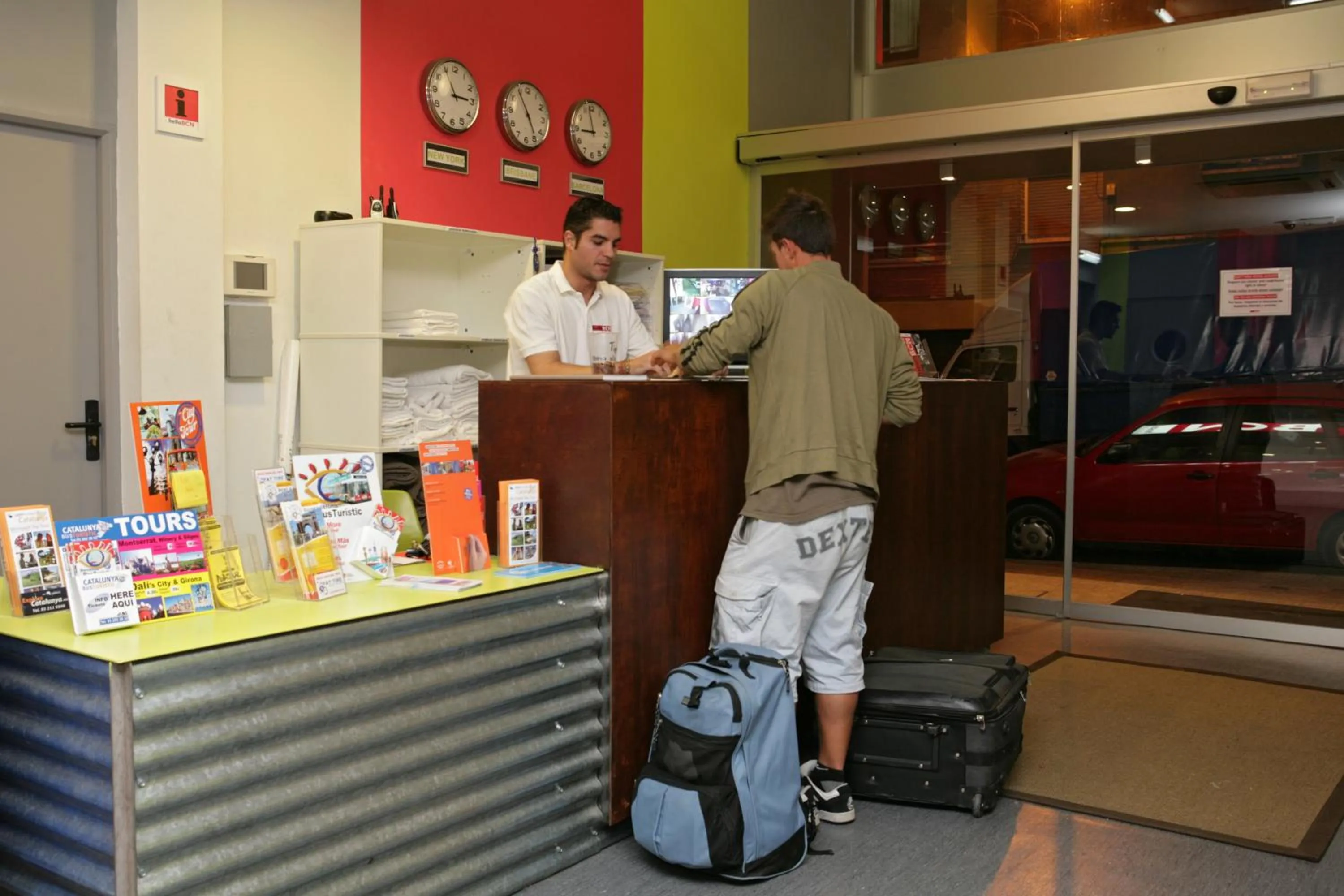 Staff in HelloBCN Youth Hostel Barcelona