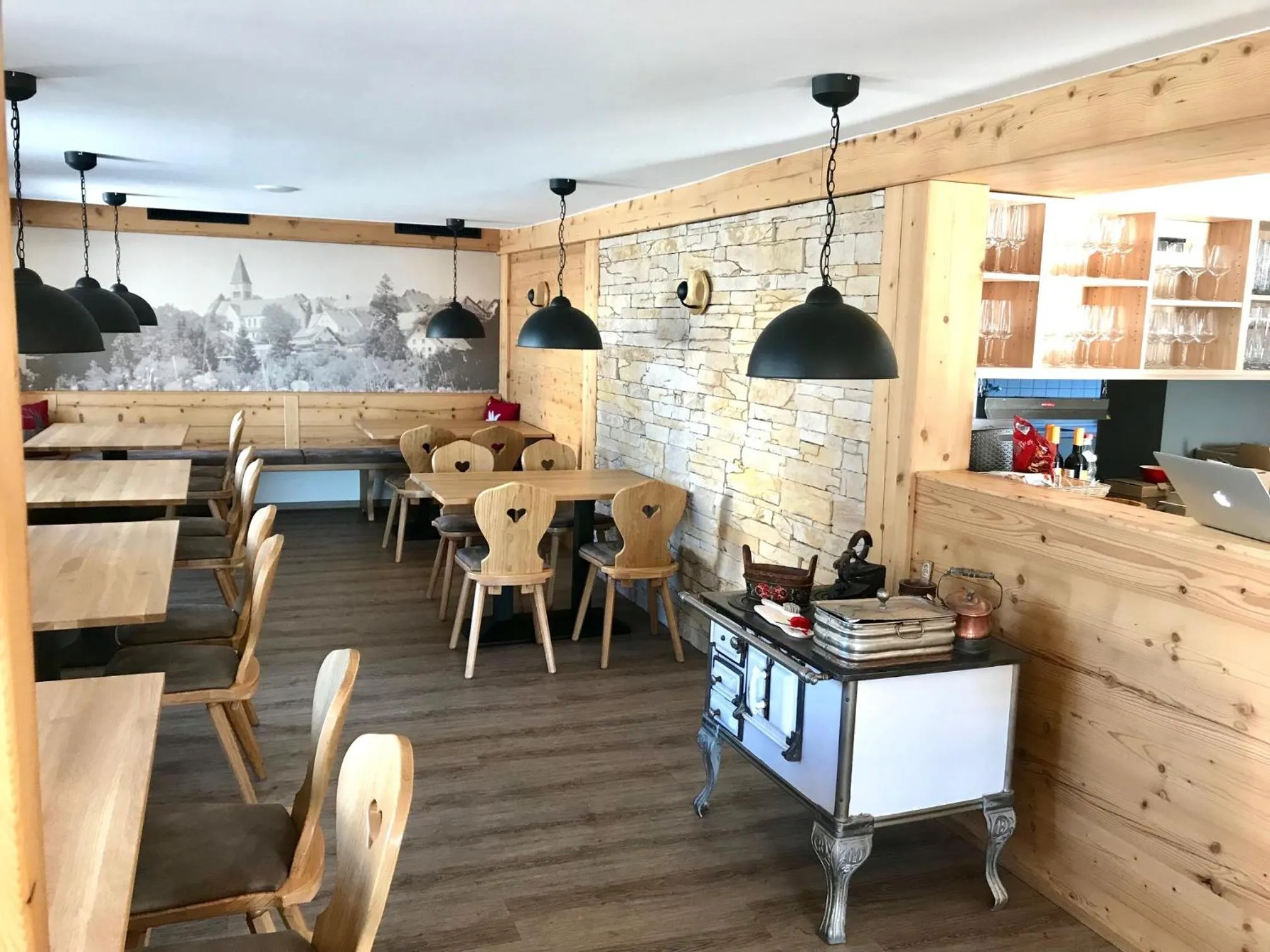 Lounge or bar in Landgasthof Alpenblick an der Wutachschlucht Südschwarzwald