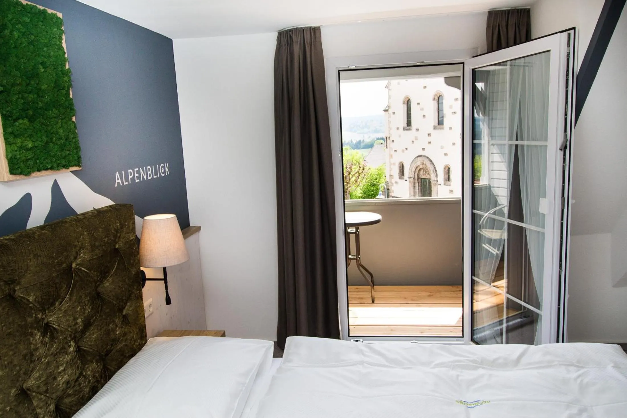 Bed in Landgasthof Alpenblick an der Wutachschlucht Südschwarzwald