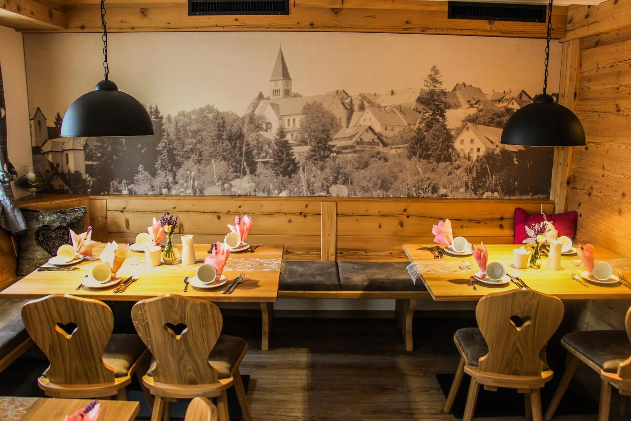 Lounge or bar in Landgasthof Alpenblick an der Wutachschlucht Südschwarzwald