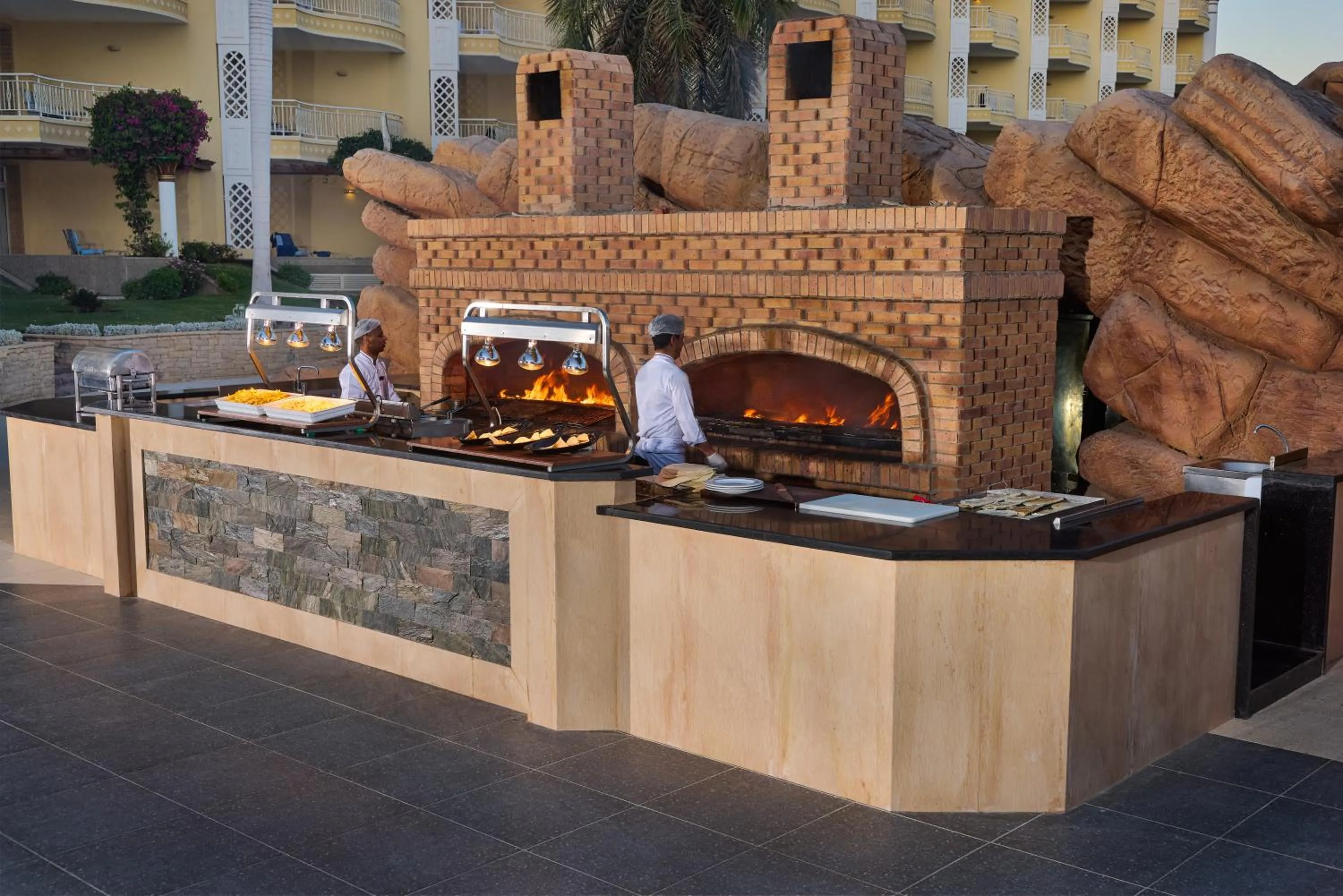 Restaurant/places to eat in Palm Royale Resort - Soma Bay