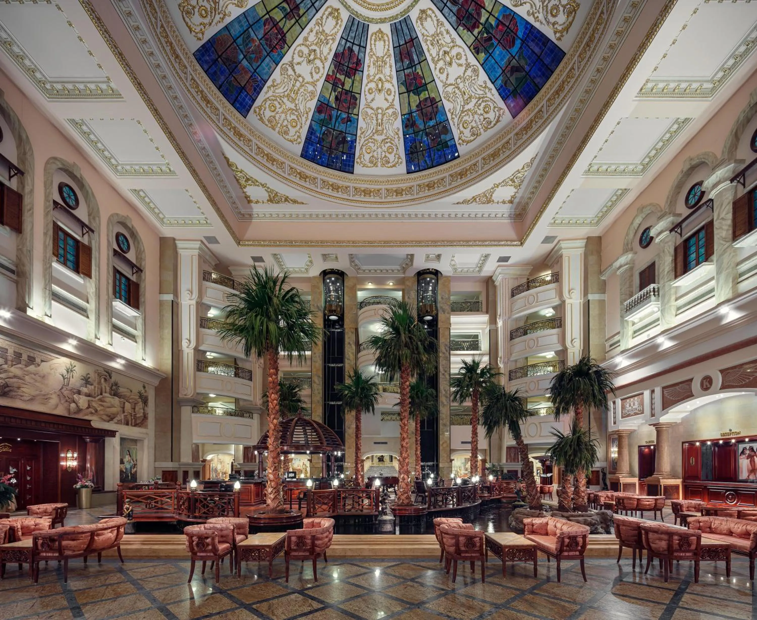 Lobby or reception in Palm Royale Resort - Soma Bay