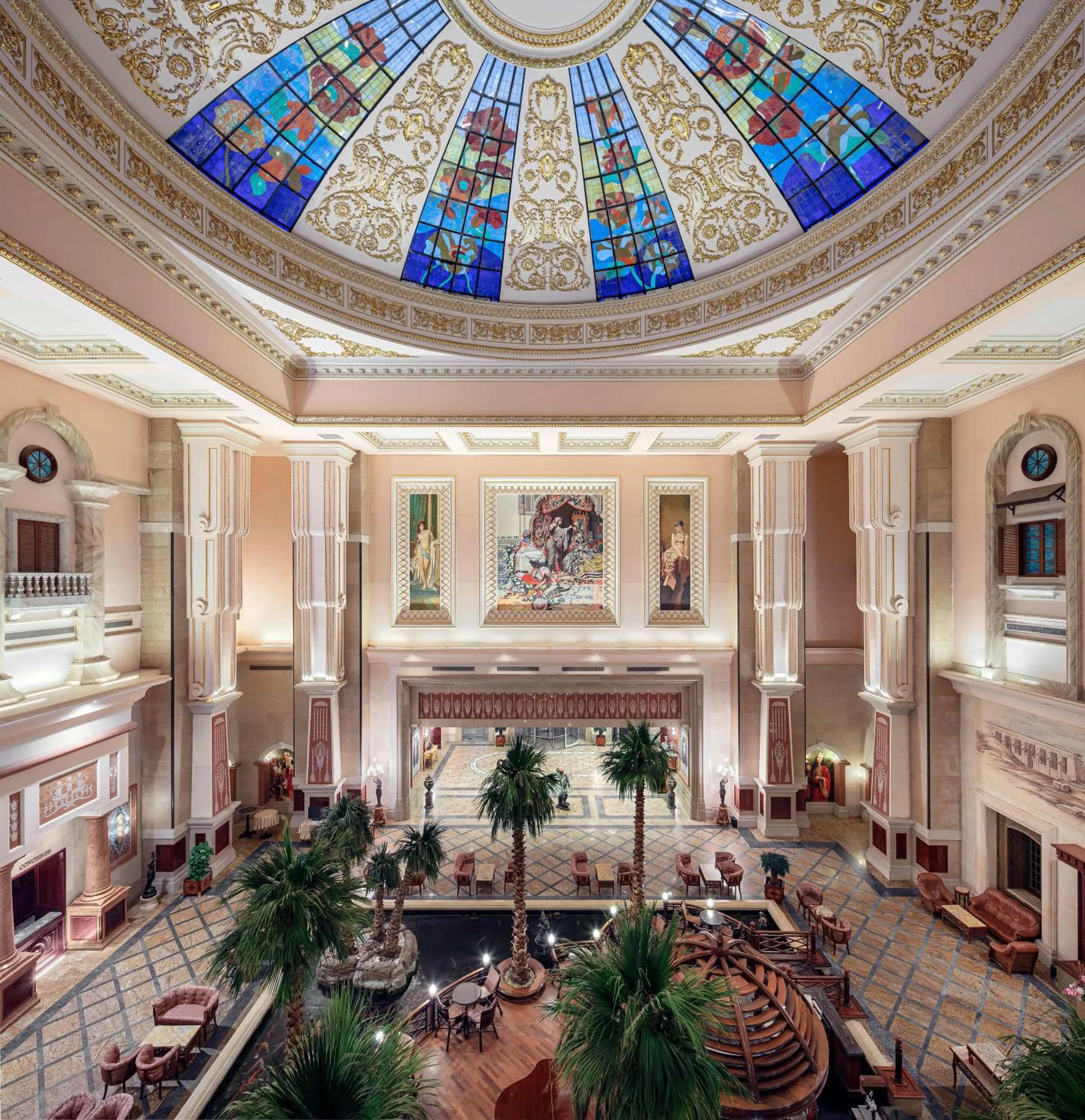 Lobby or reception in Palm Royale Resort - Soma Bay