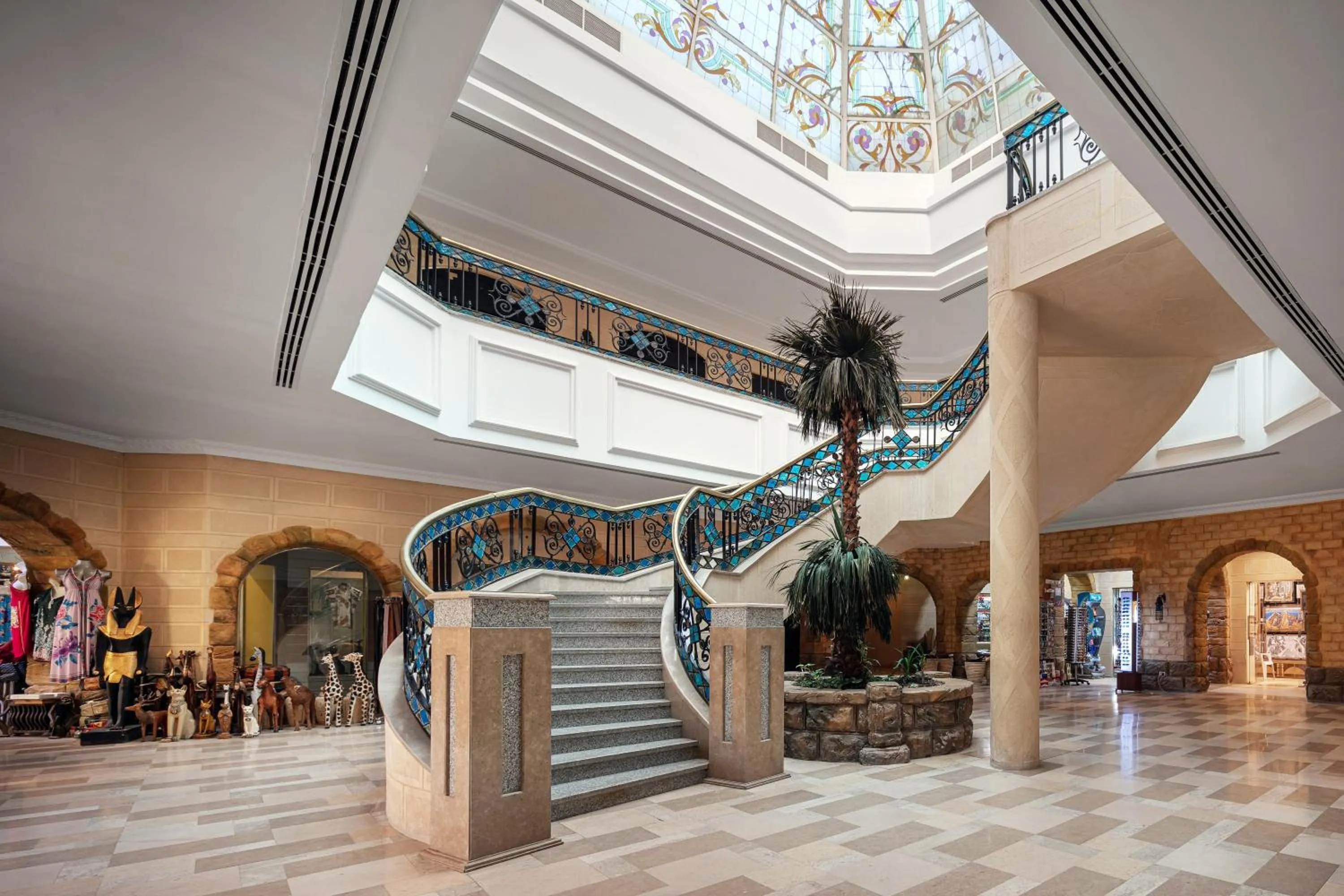 Shopping Area in Palm Royale Resort - Soma Bay