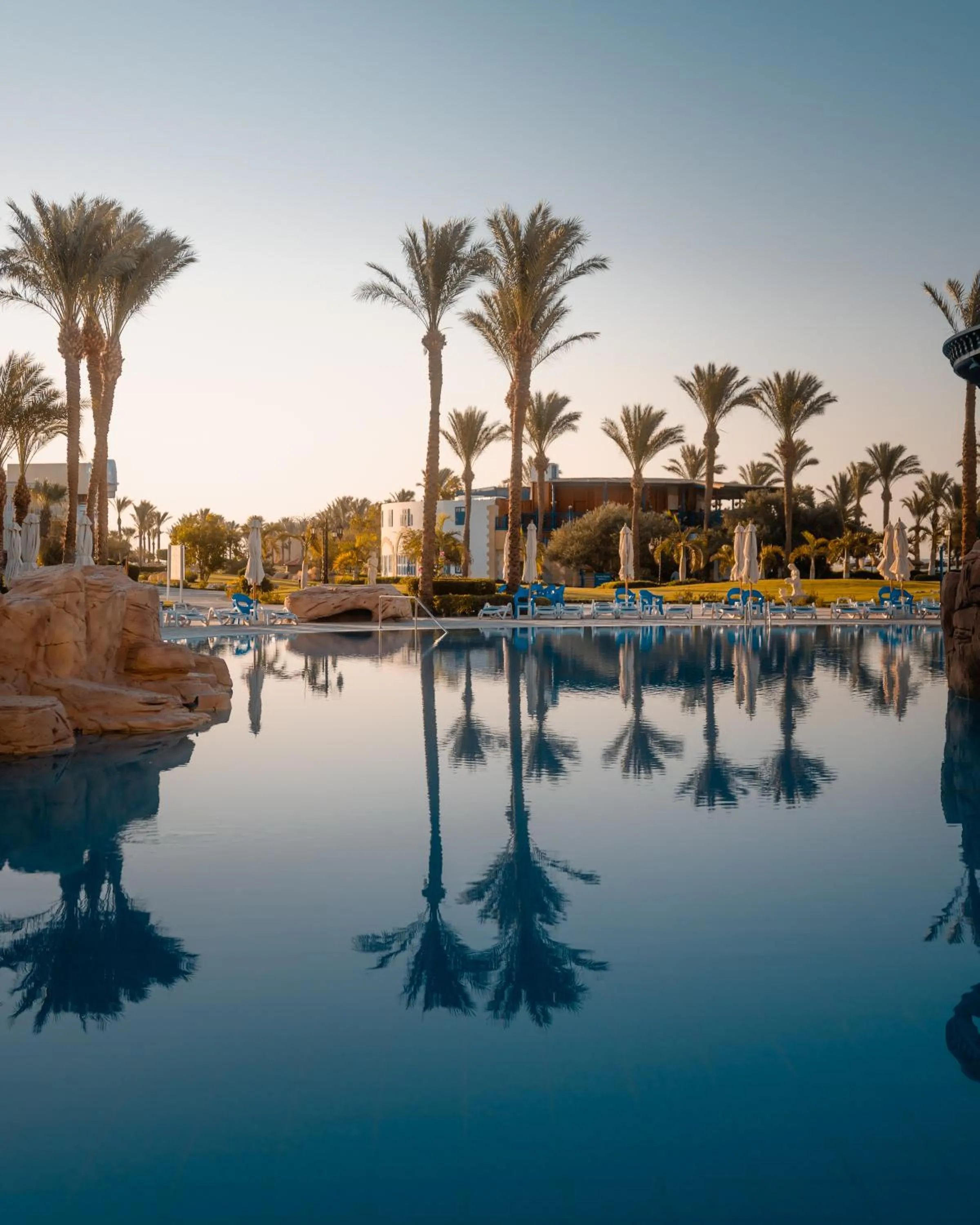 Swimming pool in Palm Royale Resort - Soma Bay