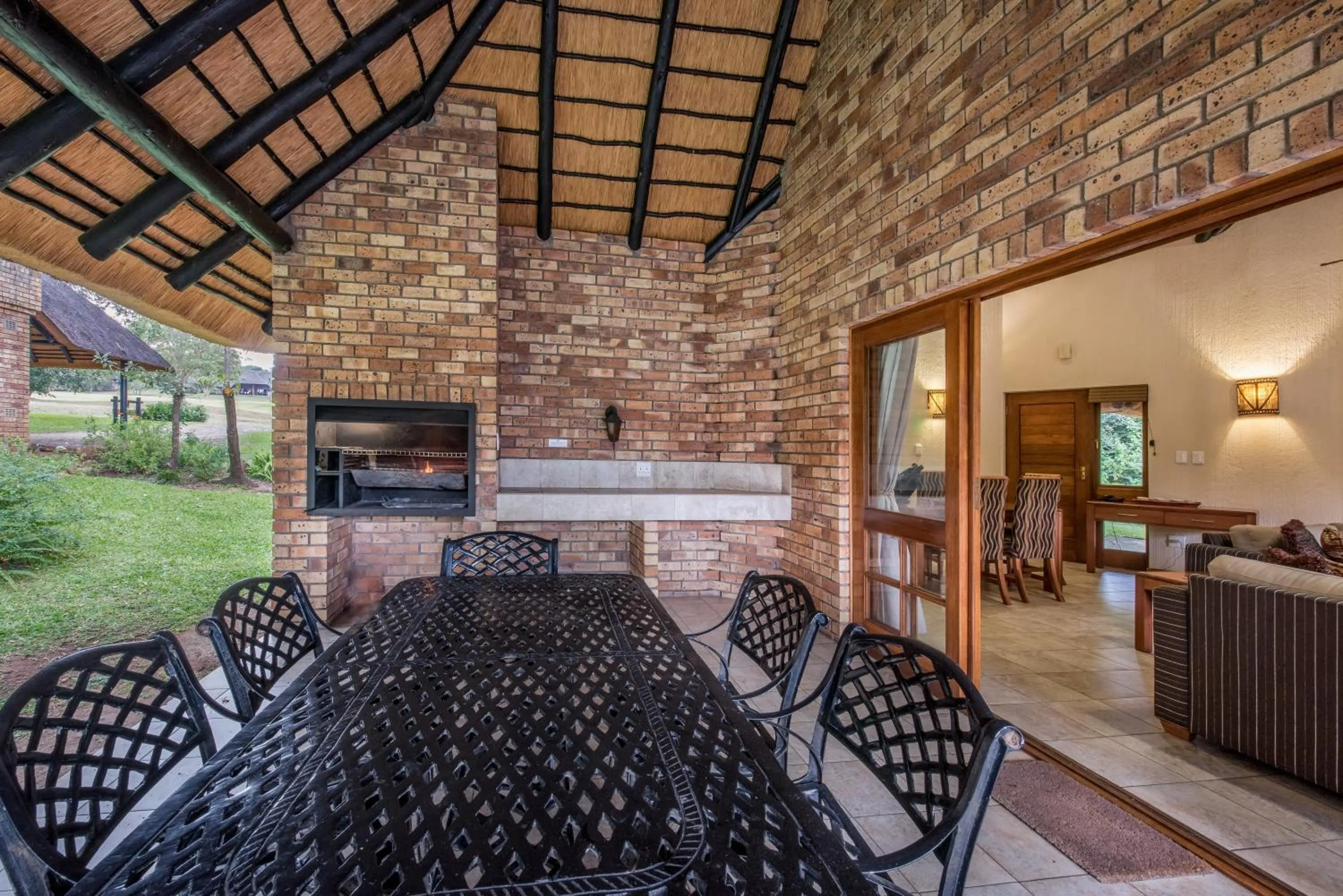 Patio in Kruger Park Lodge Unit No. 277