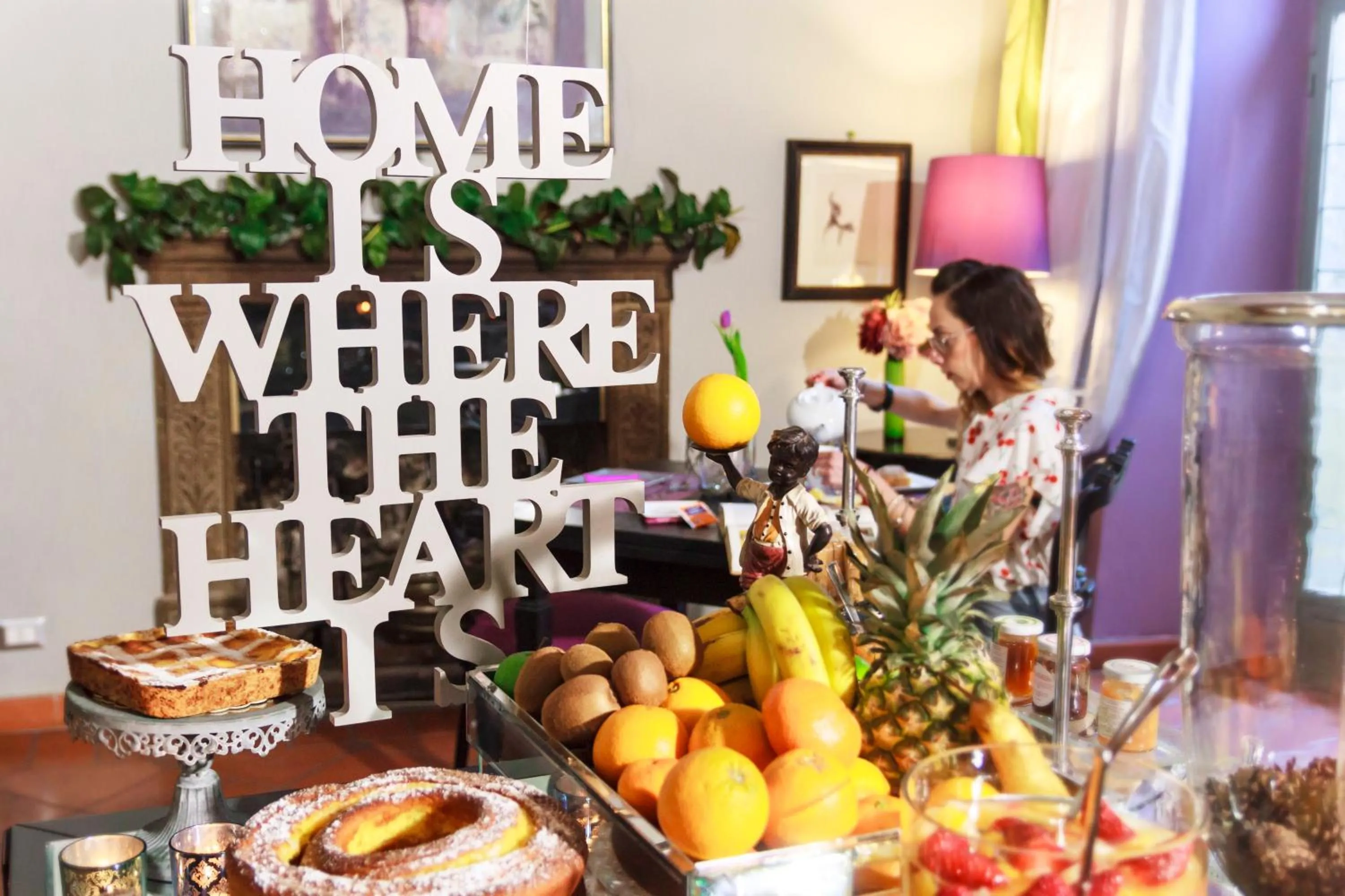 Buffet breakfast in Torre Di Vico Residenza D'Epoca