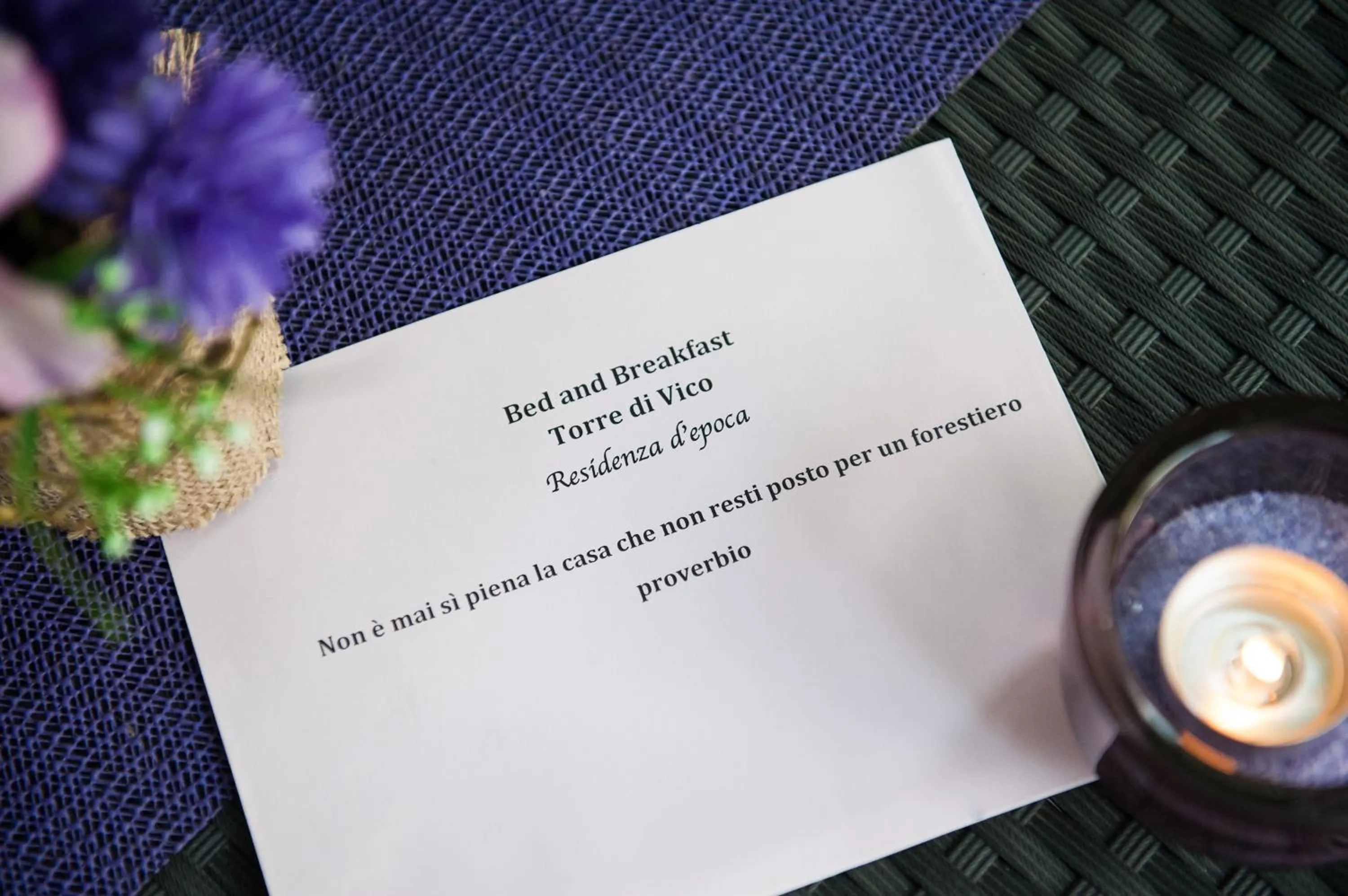 Decorative detail in Torre Di Vico Residenza D'Epoca