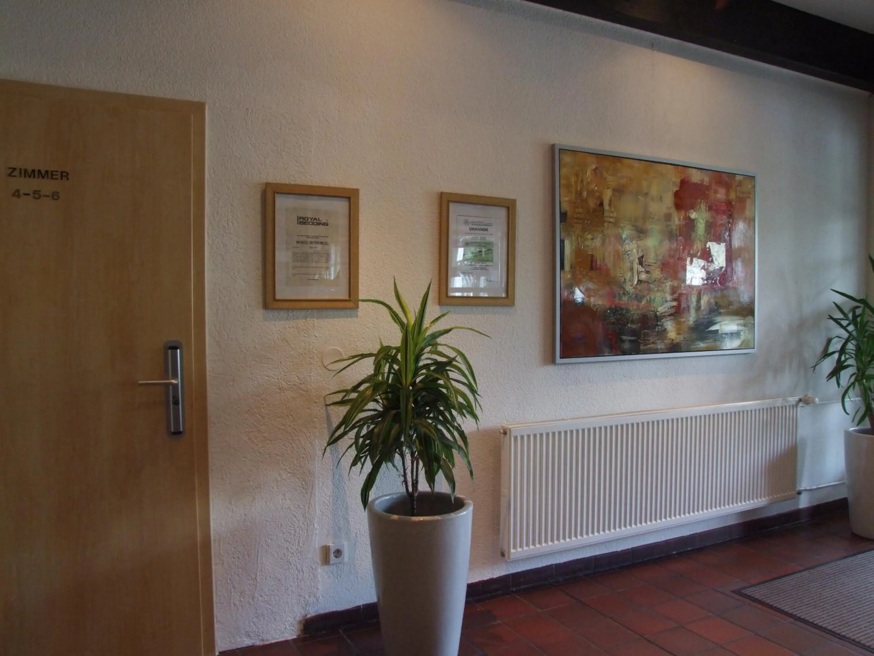 Lobby or reception in Boutique Hotel Wolfsburg