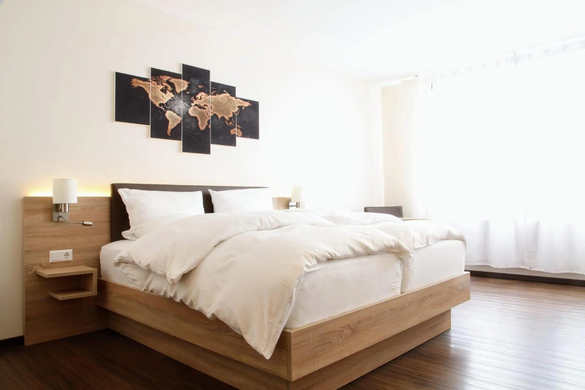 Bed in Boutique Hotel Wolfsburg