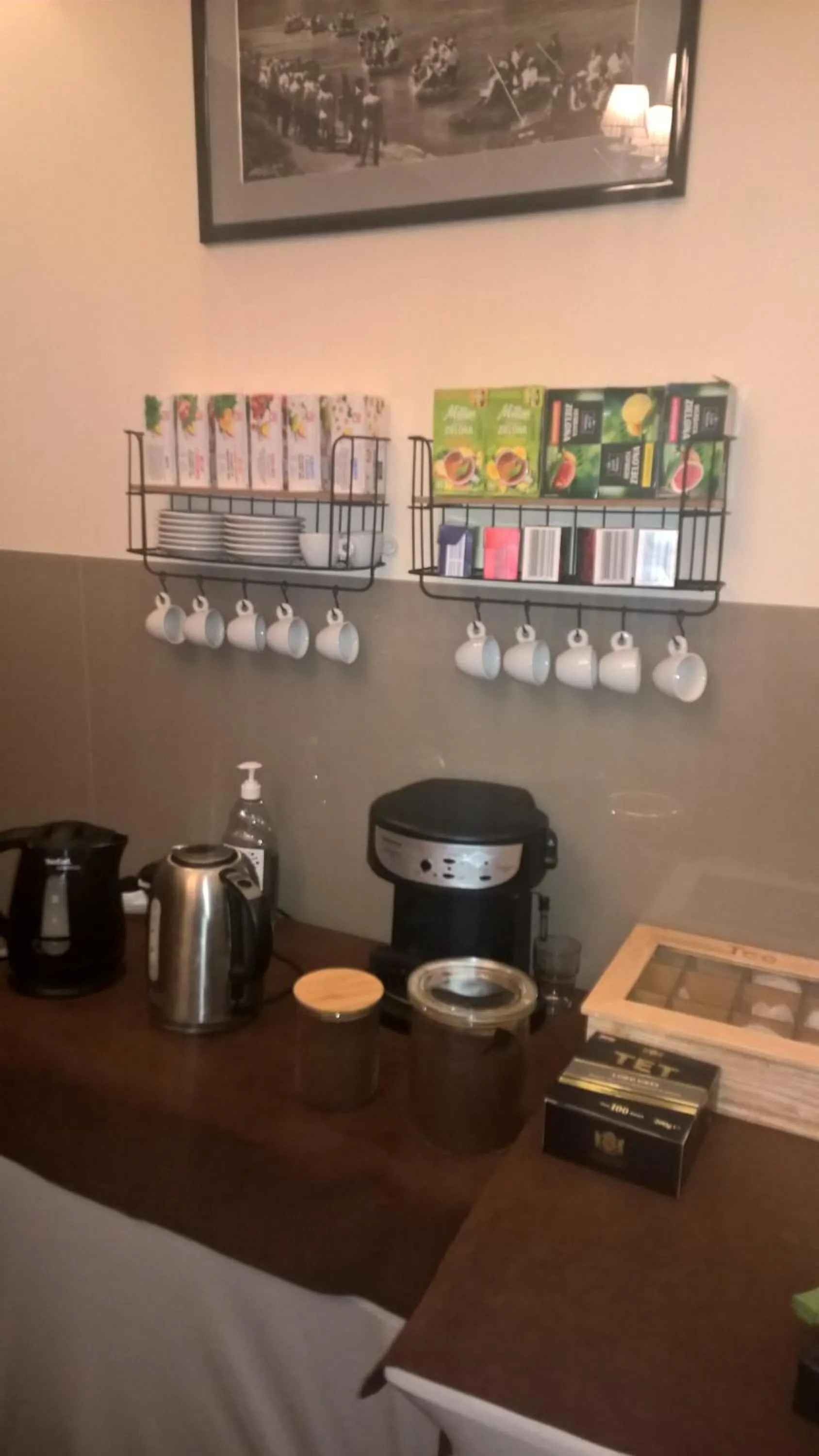 Coffee/tea facilities in Willa Granit