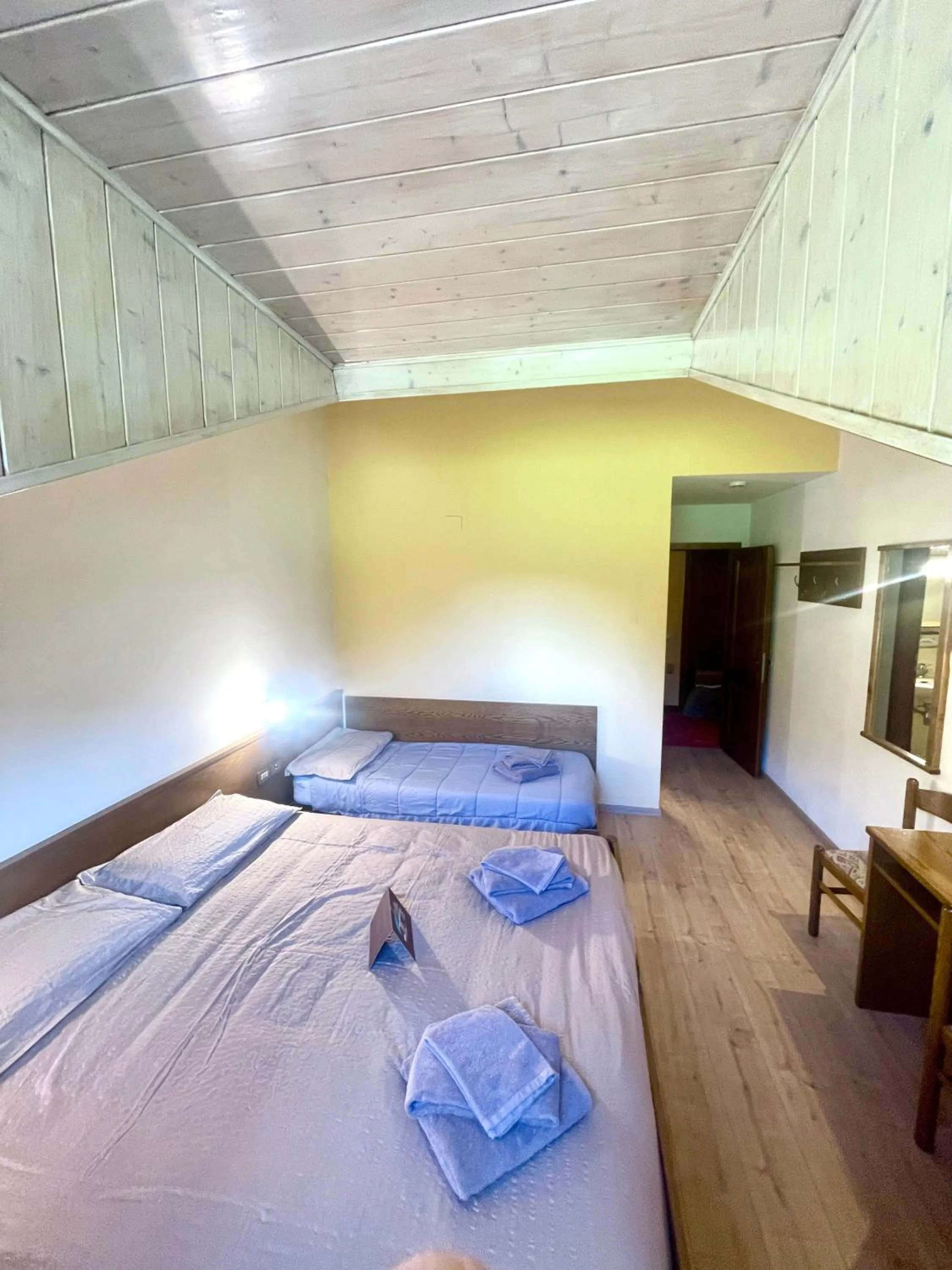 Bed in Hotel Biancaneve