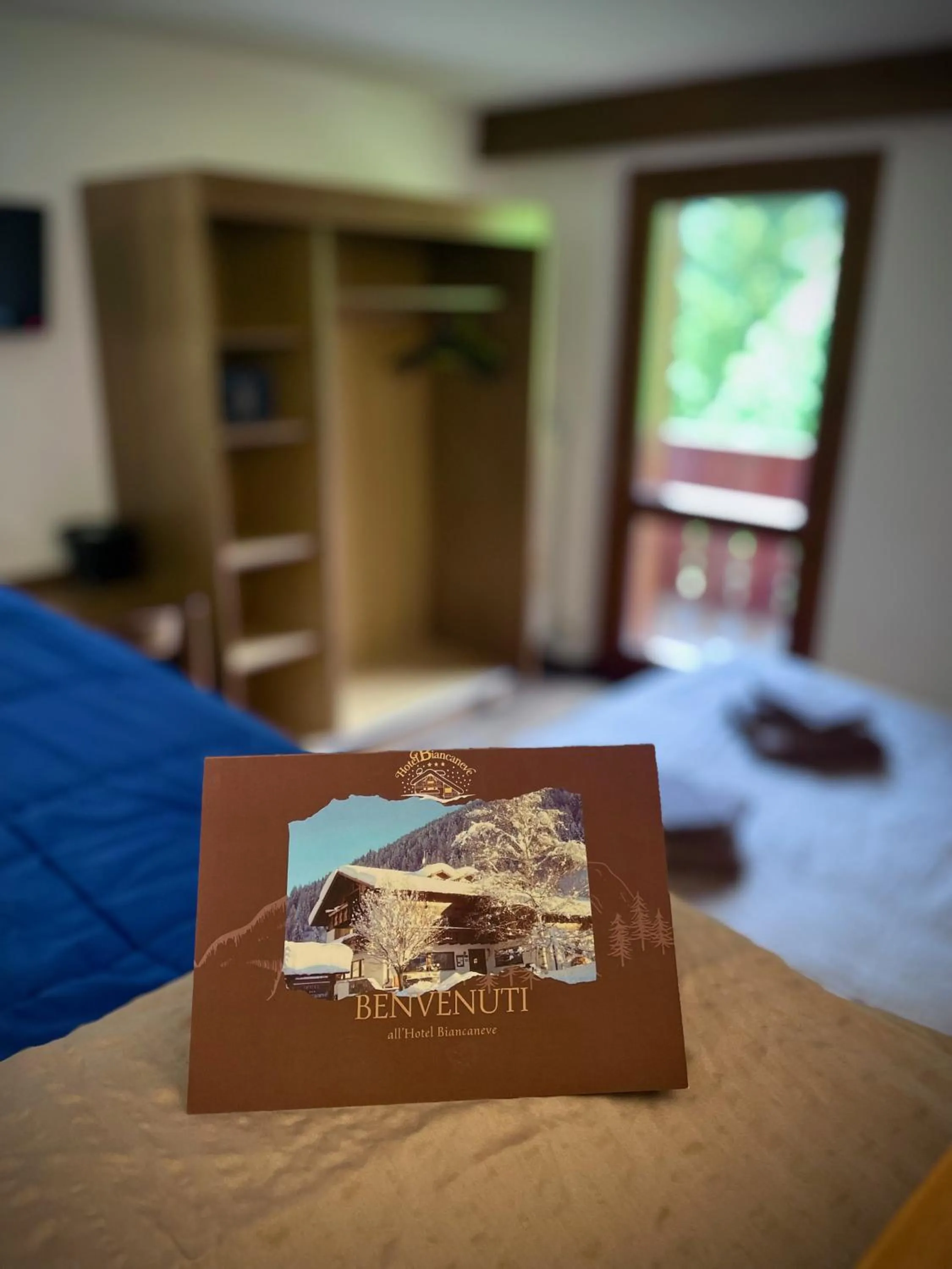 Bed in Hotel Biancaneve