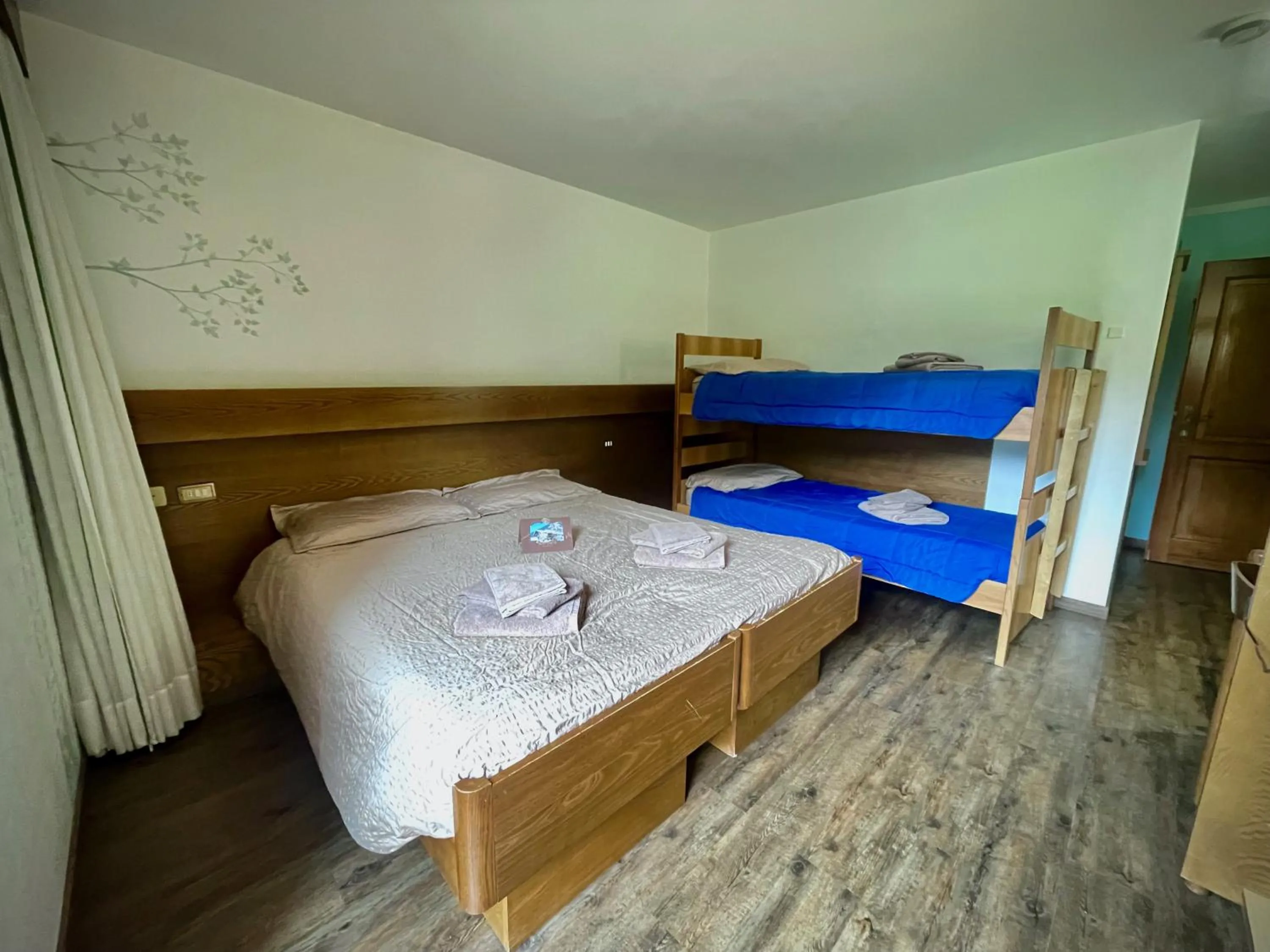 Bed in Hotel Biancaneve