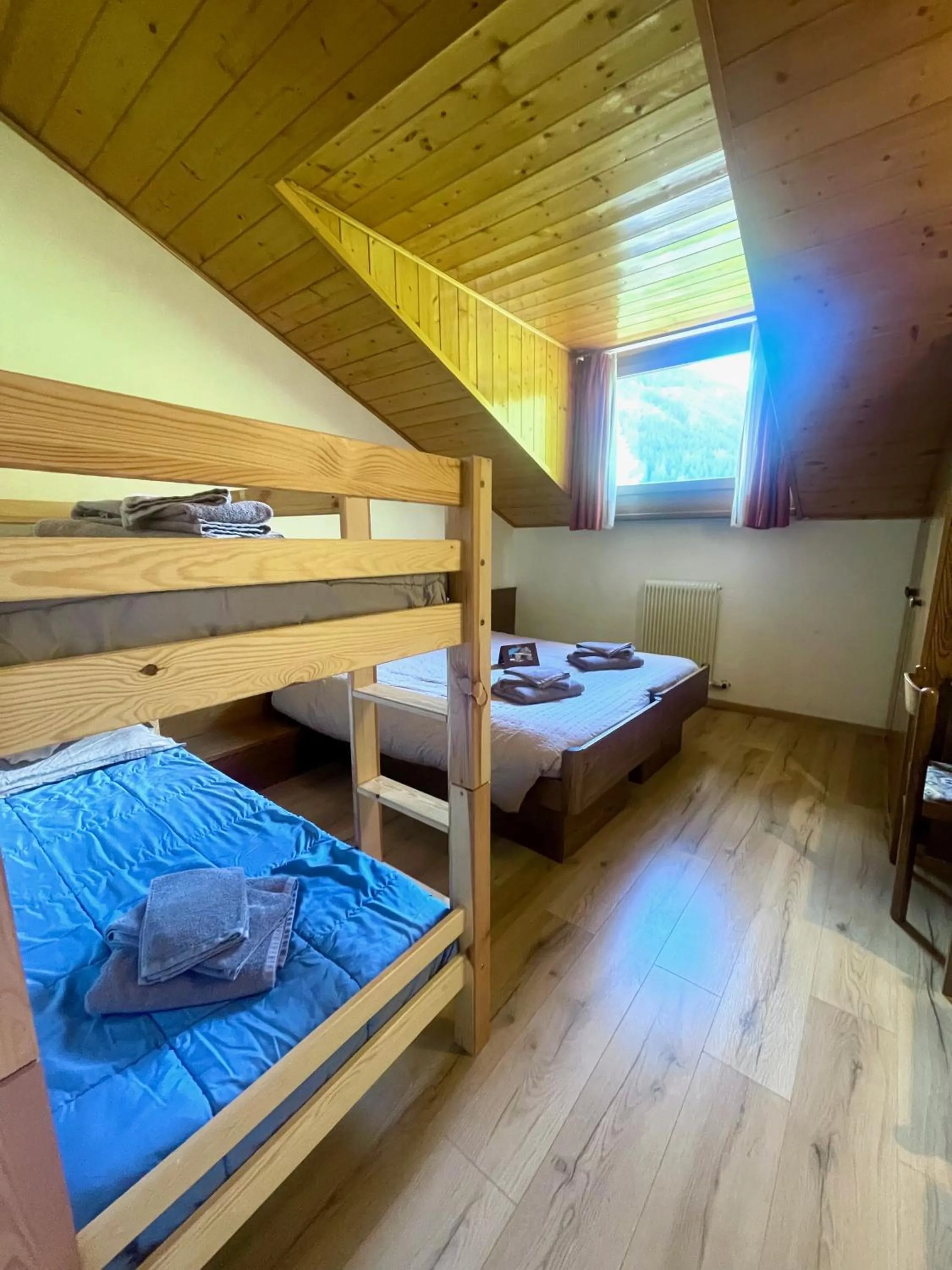 Bed in Hotel Biancaneve