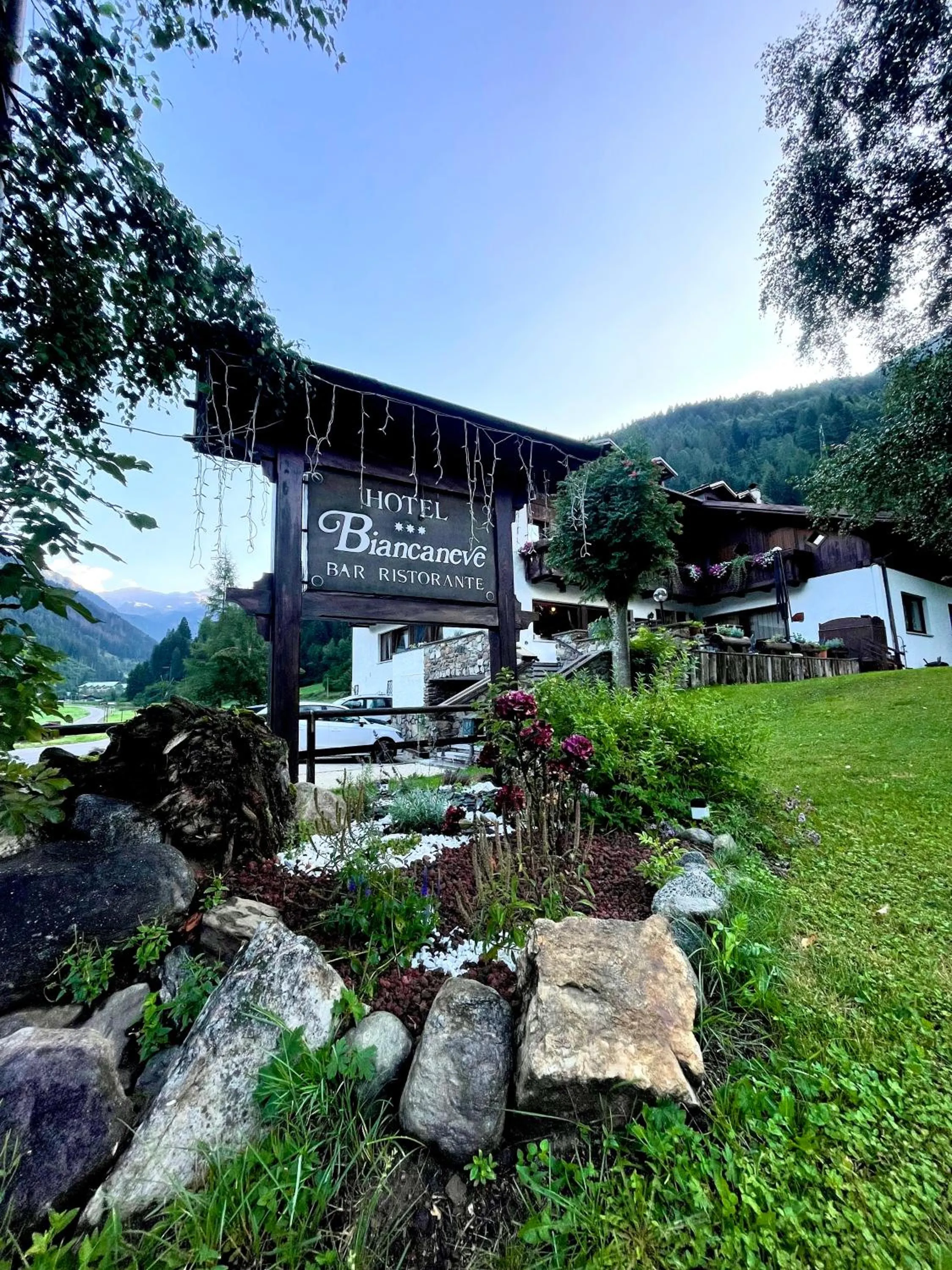 Property building in Hotel Biancaneve