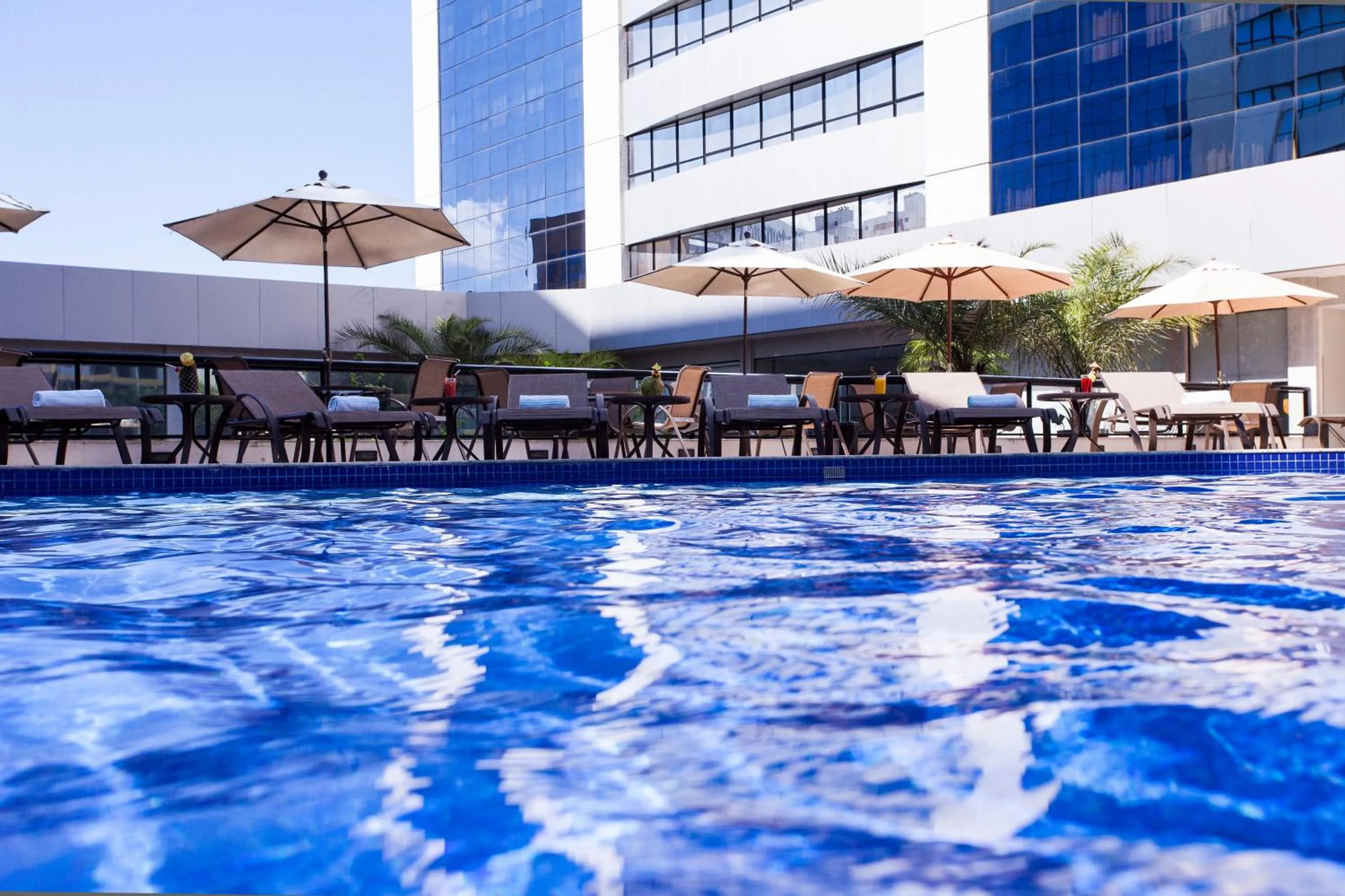Pool view in Quality Hotel & Suítes São Salvador