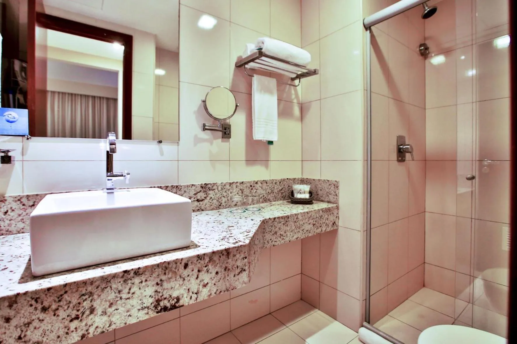 Shower in Quality Hotel & Suítes São Salvador