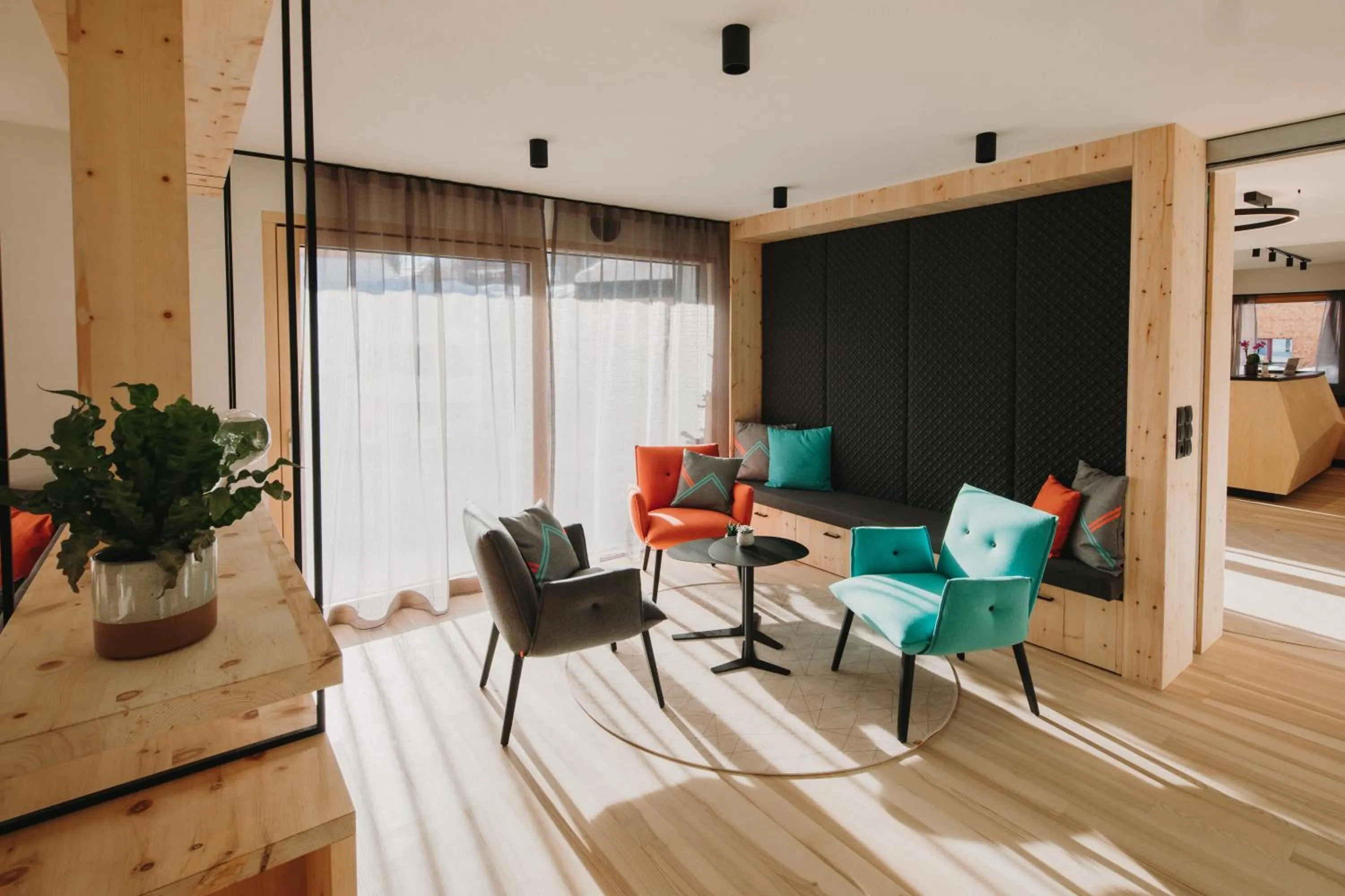 Seating area in Alpin - Studios & Suites