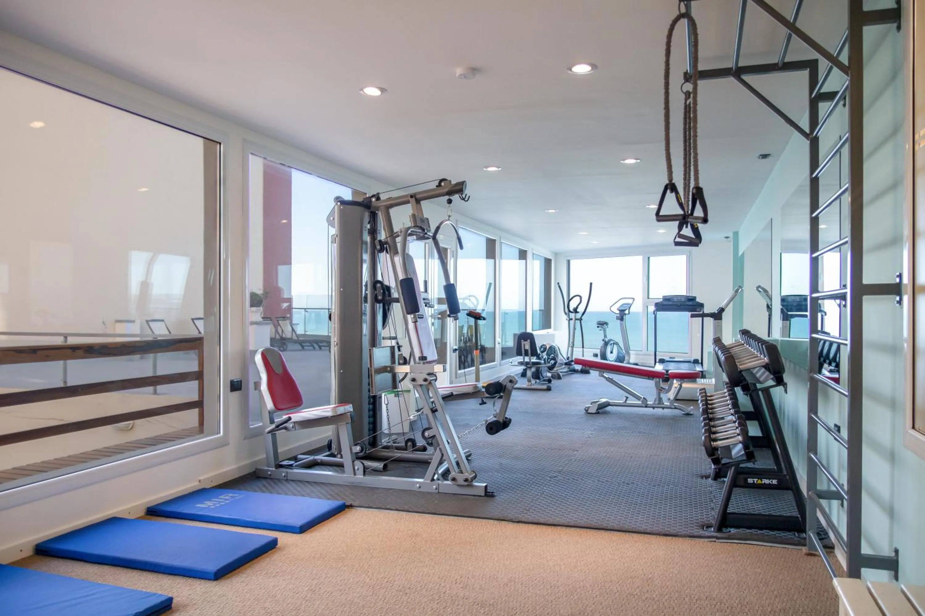 Fitness centre/facilities in Hotel Las Rocas
