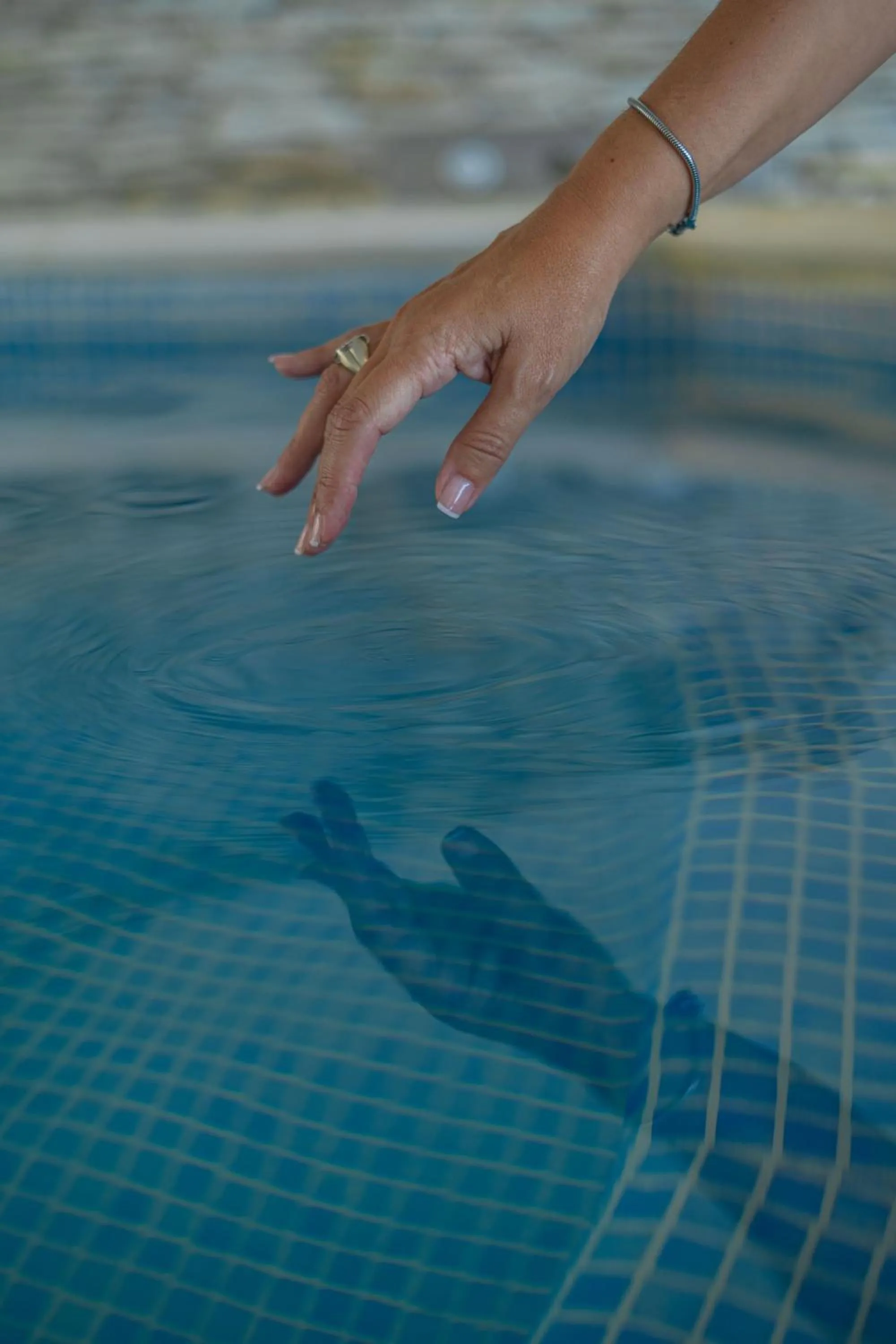 Swimming pool in Hotel Las Rocas