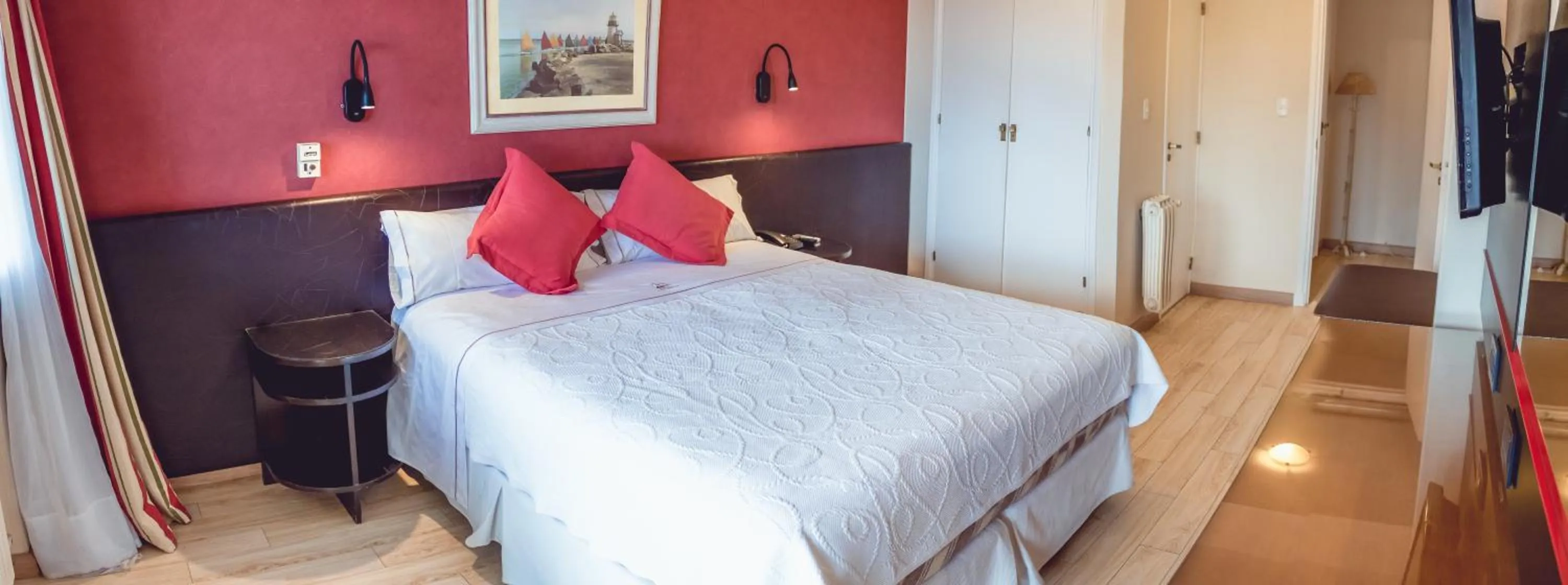 Bed in Hotel Las Rocas