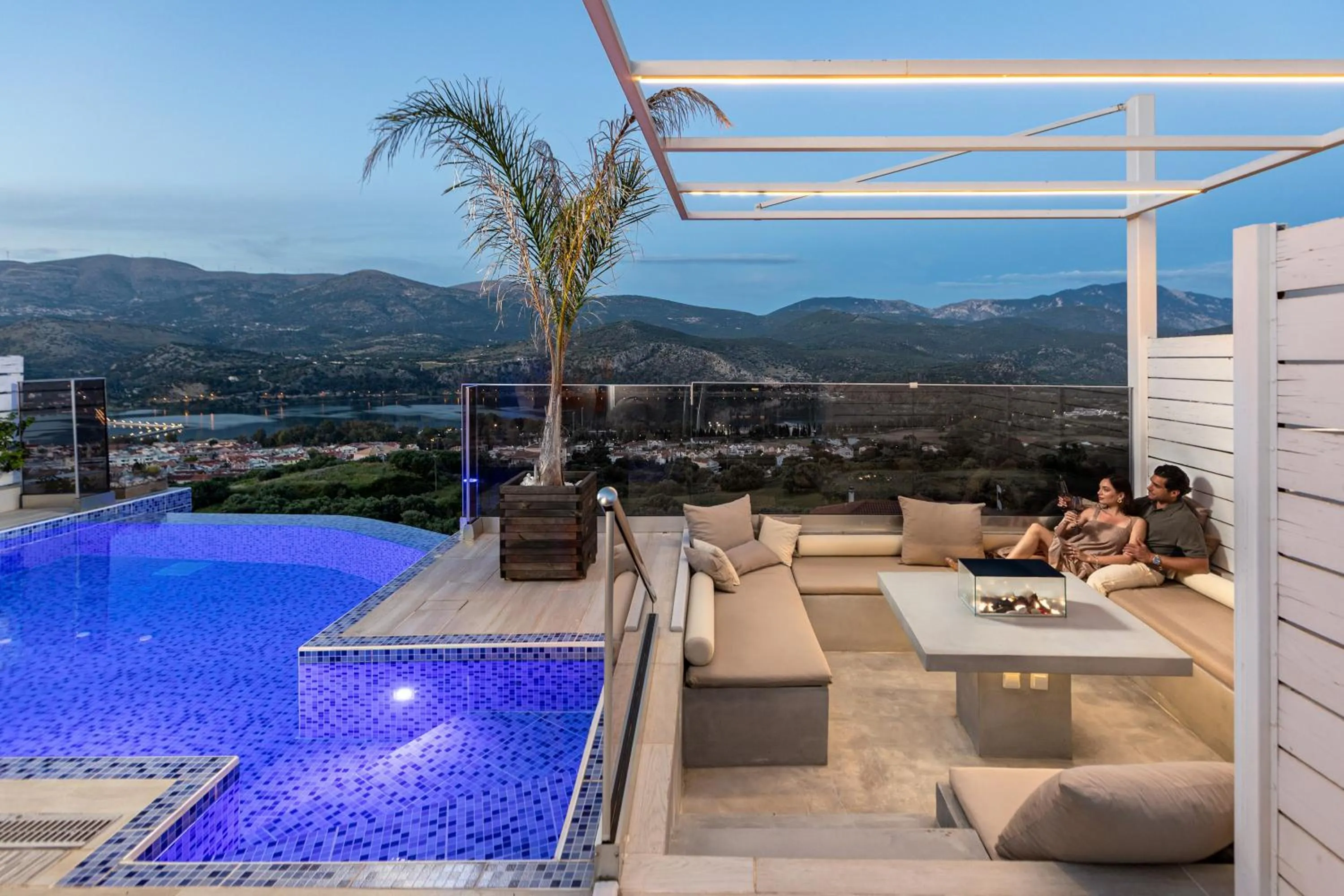 Swimming pool in The "L" Suites & Apartments