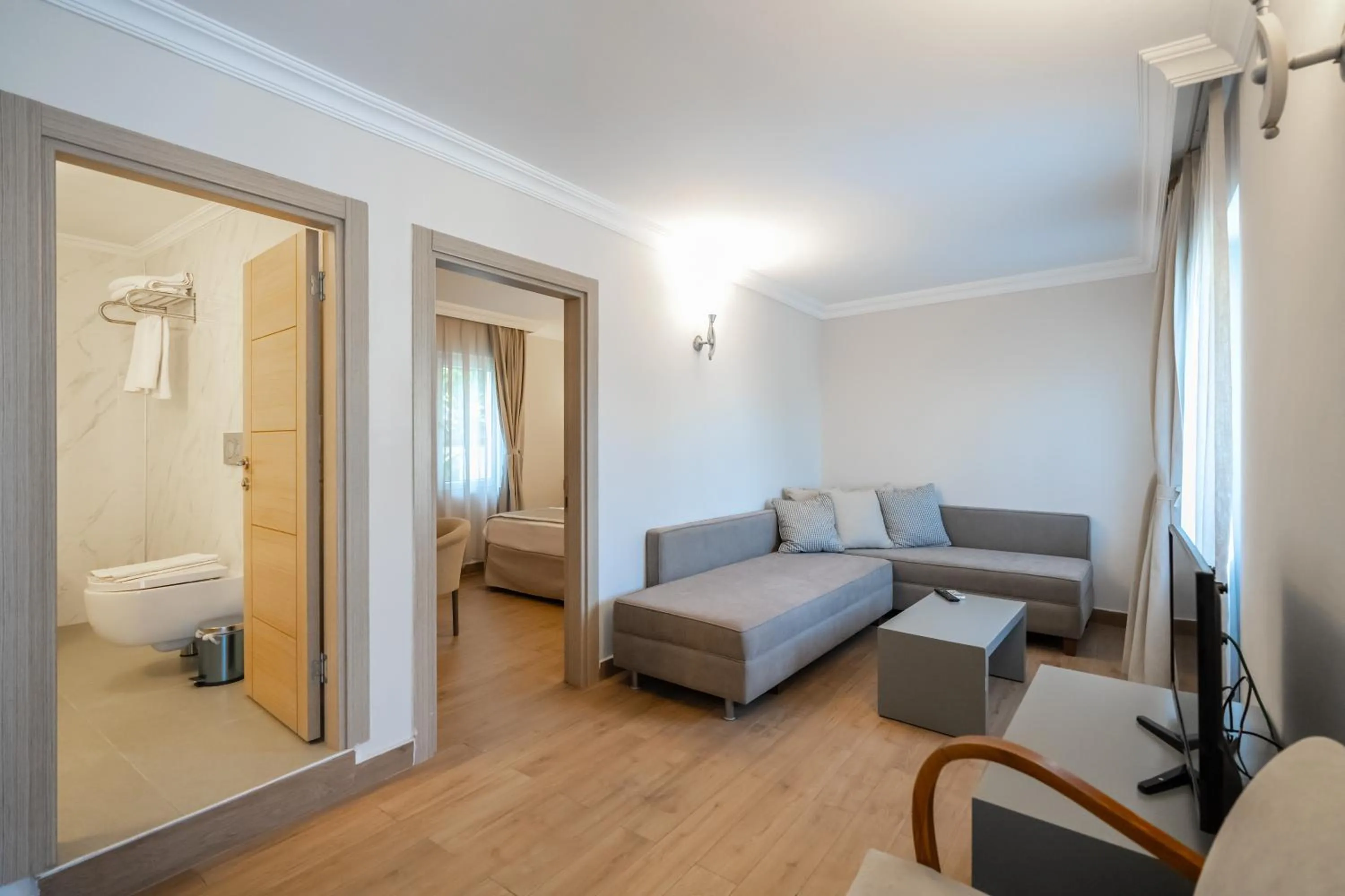 Photo of the whole room in Moonshine Hotel & Suites