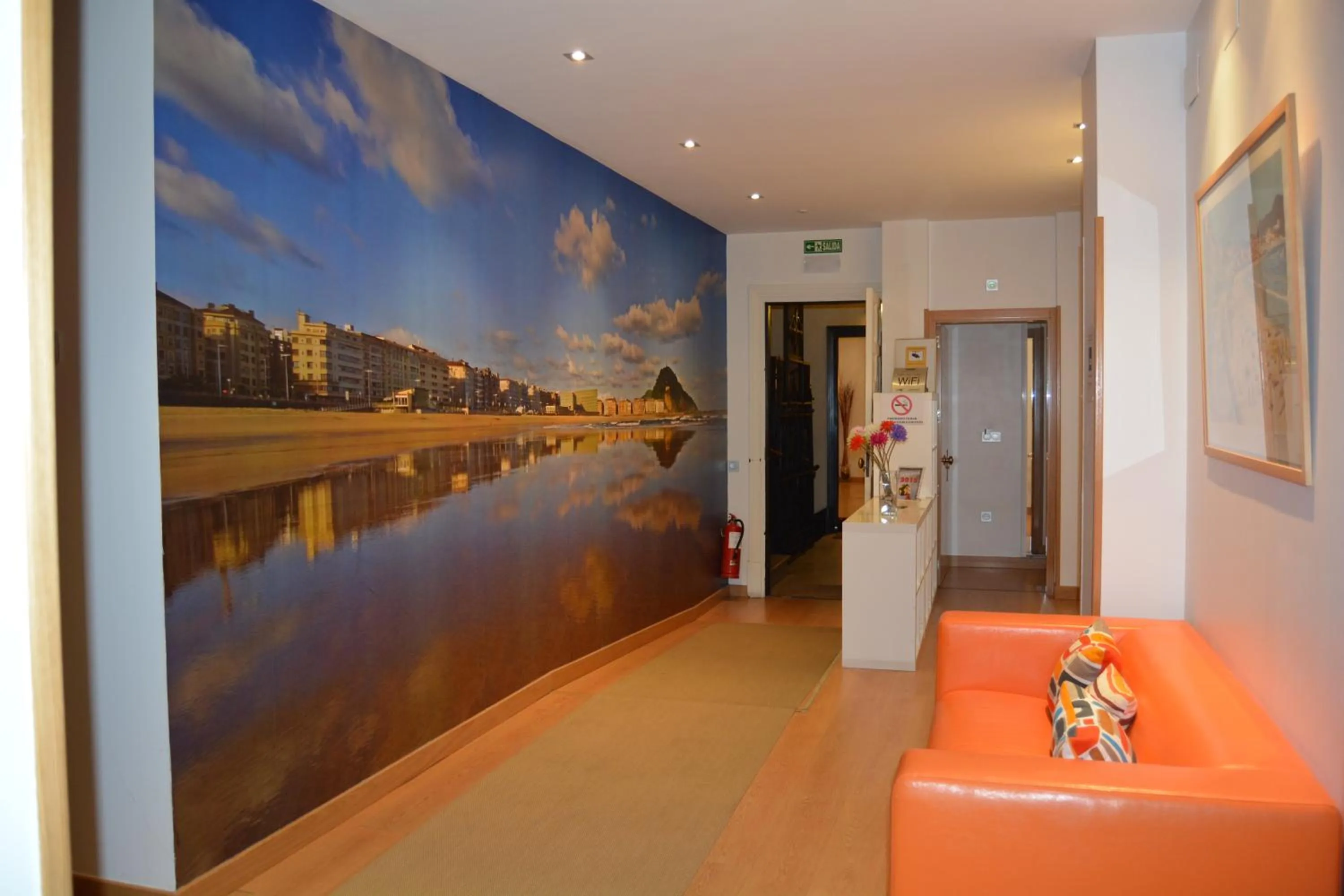 Lobby or reception in Pension Kursaal