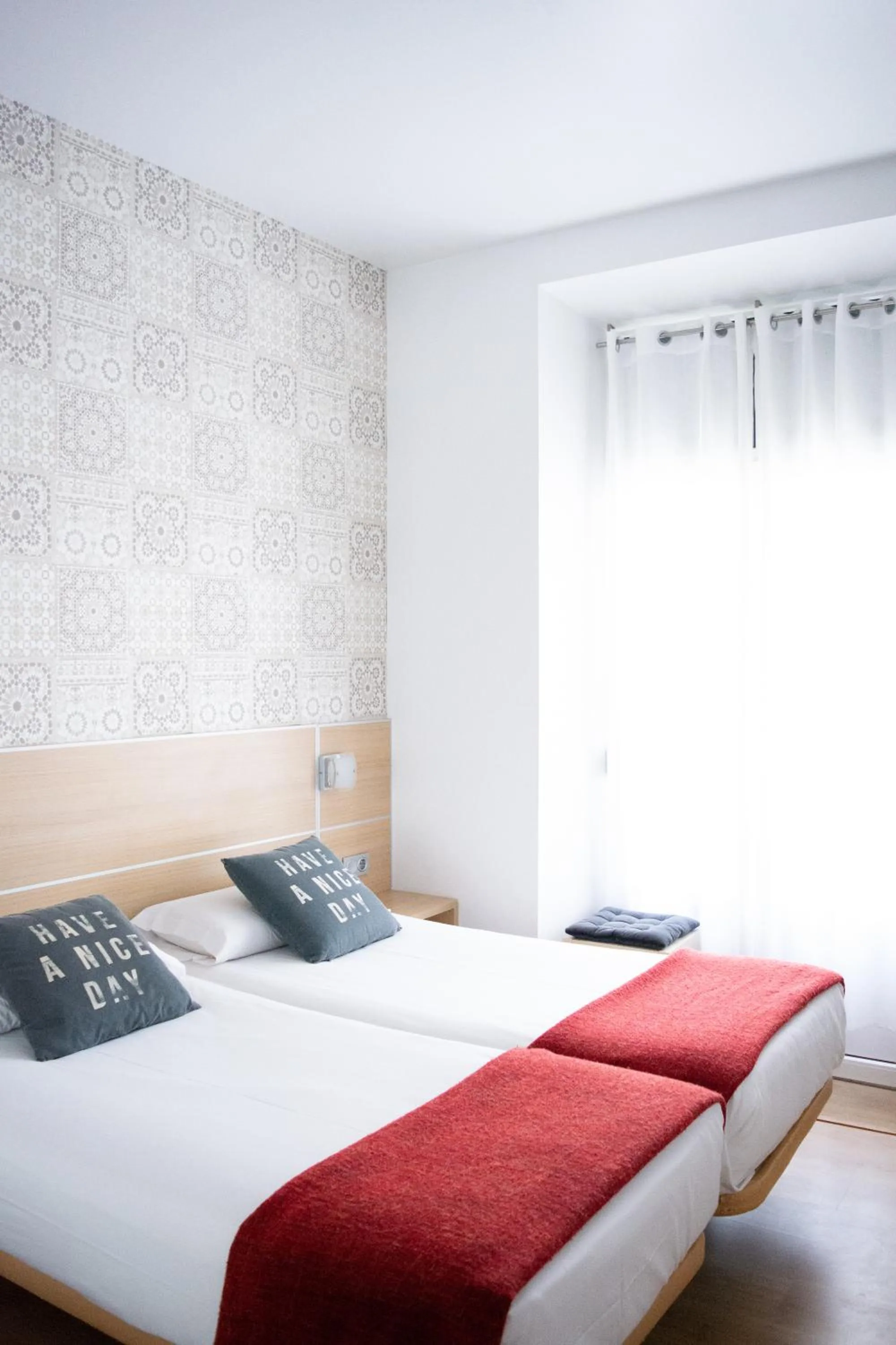 Bedroom, Bed in Pension Kursaal