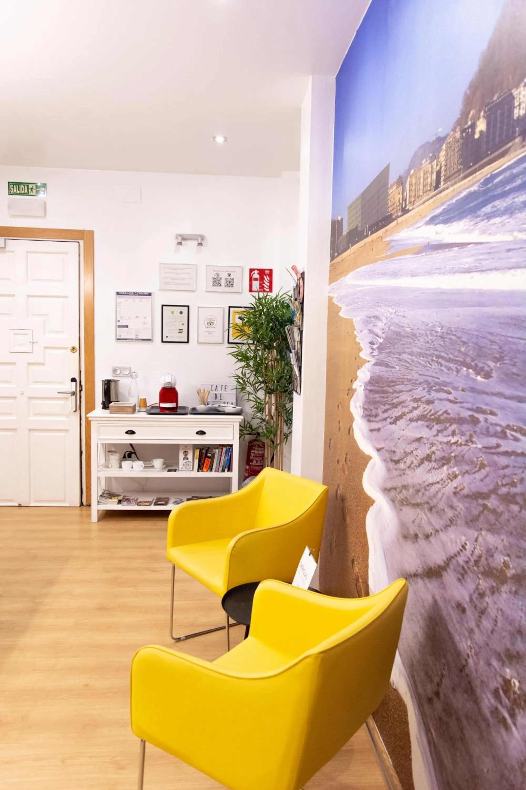 Lobby or reception in Pension Kursaal