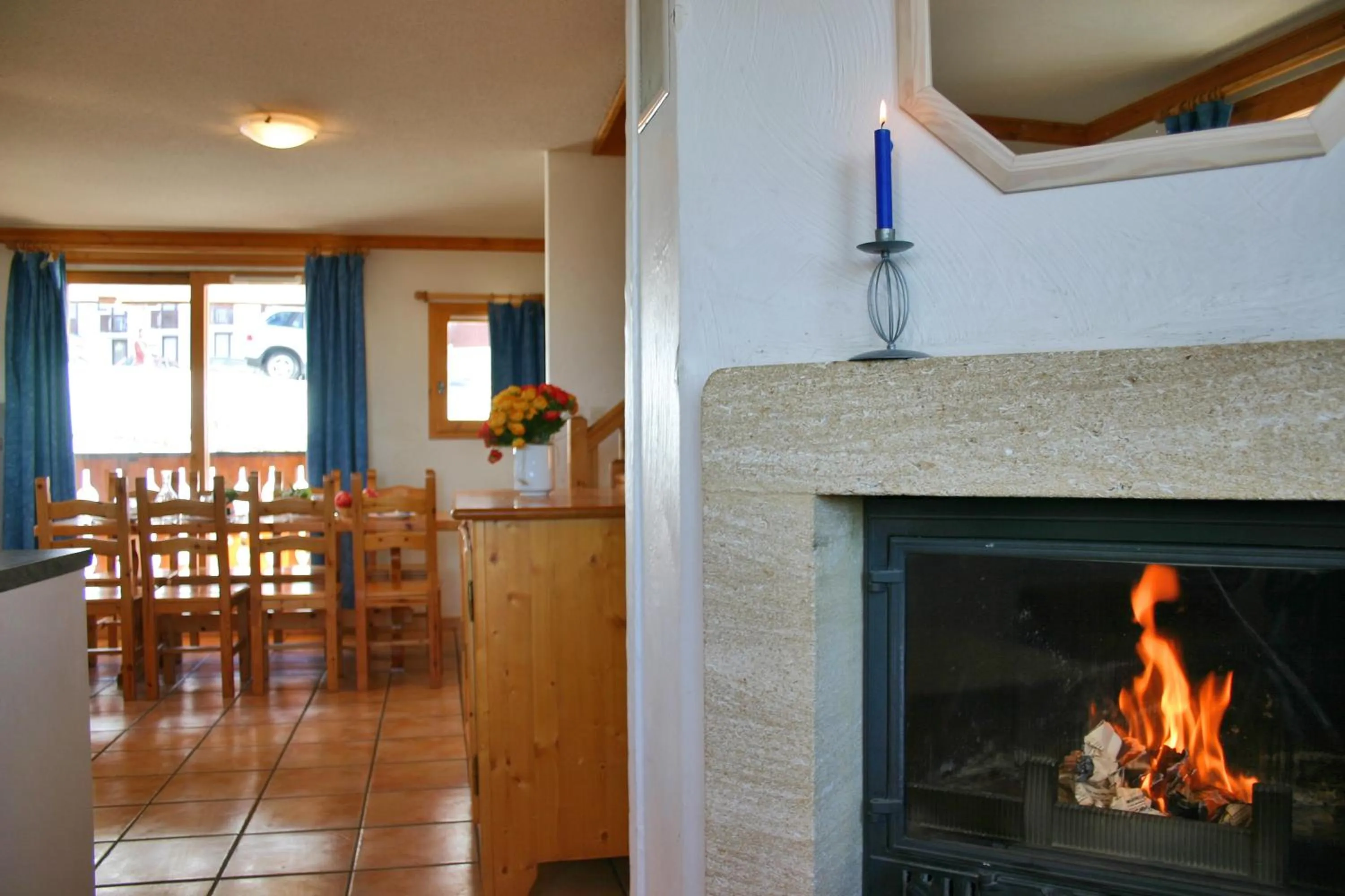 Living room in Madame Vacances les Chalets des Alpages