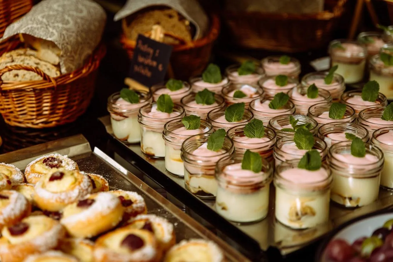 Food and drinks in Hotel Most Slávy