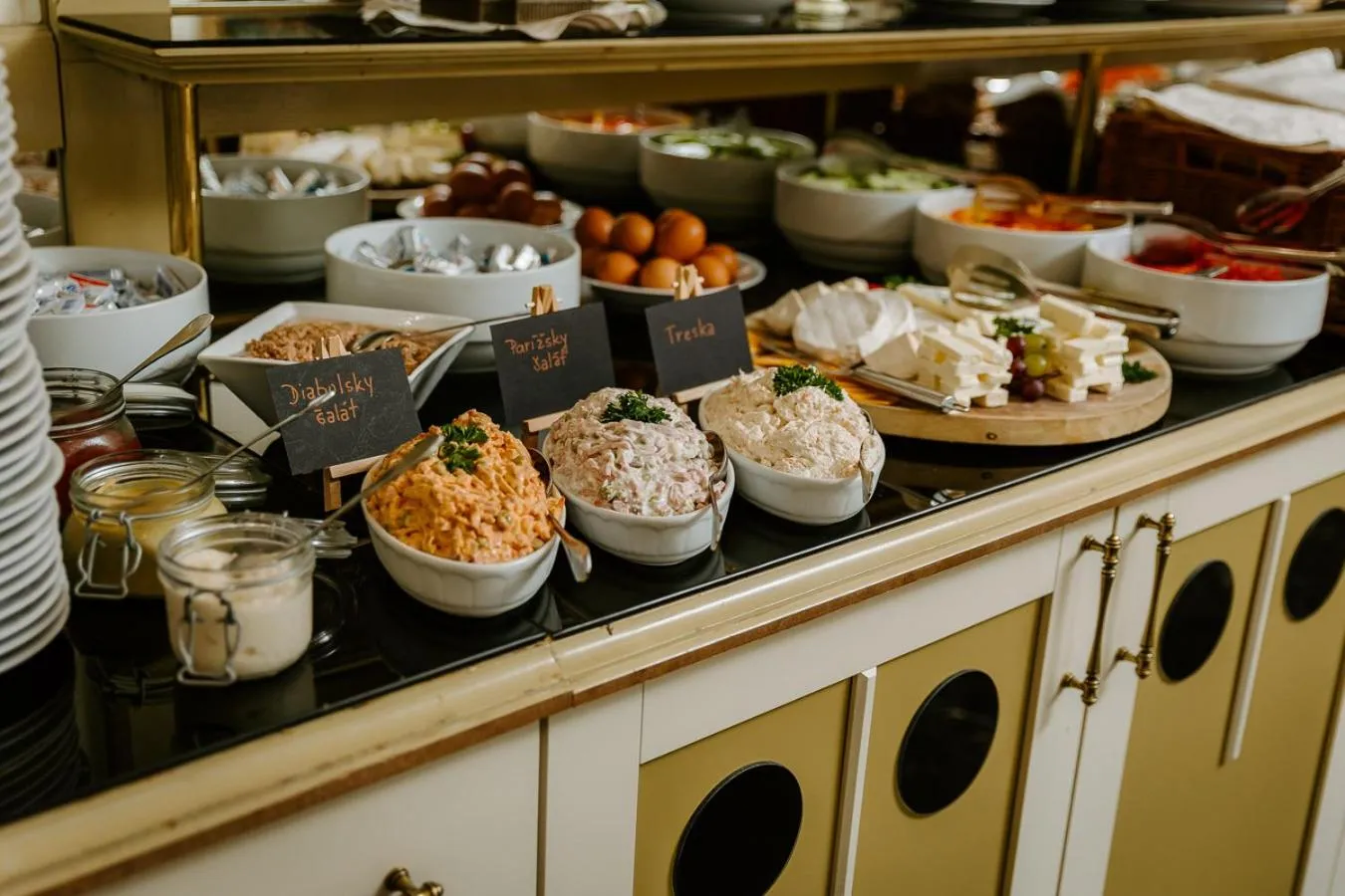 Food and drinks in Hotel Most Slávy