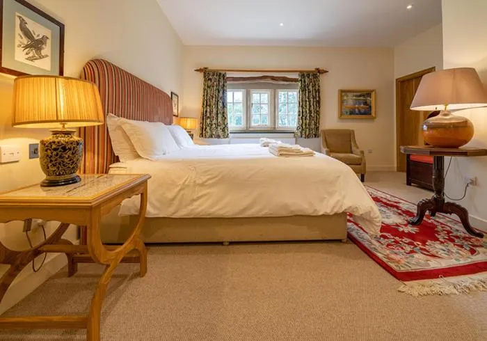 Bed in The Fleece Inn