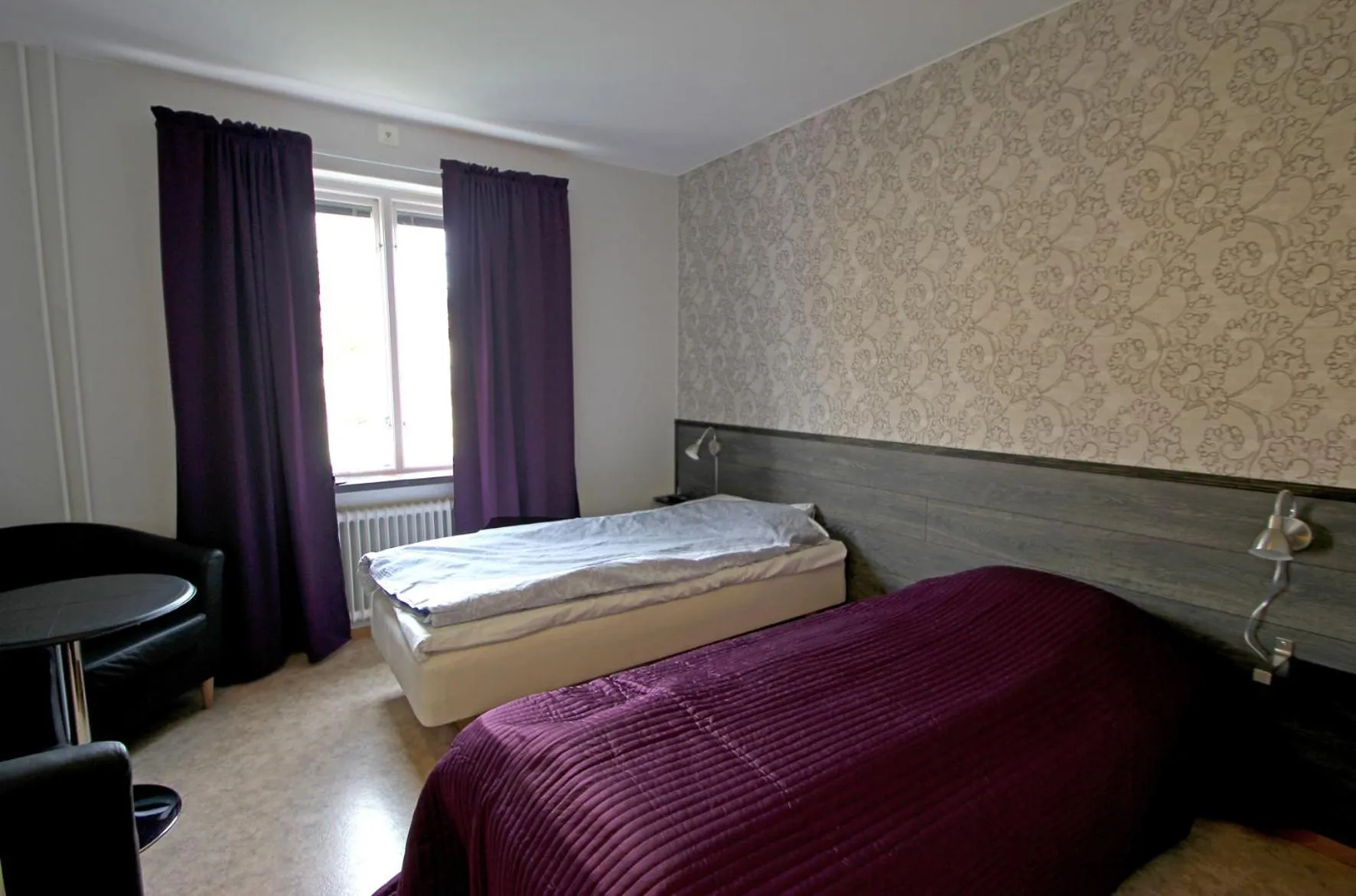 Bed in Karlshamn Vandrarhem och Hotell