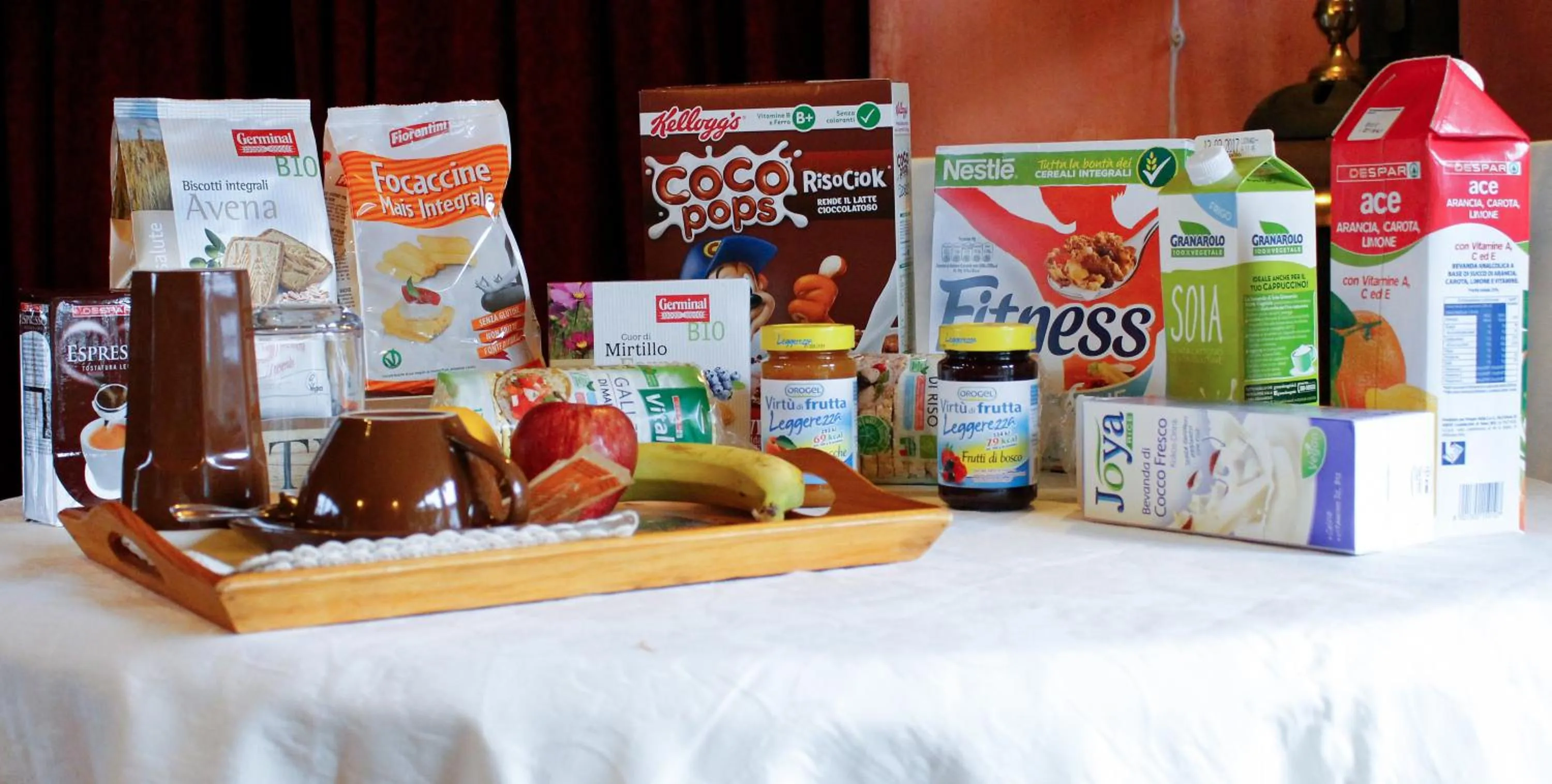 Food and drinks in Albergo Julienne